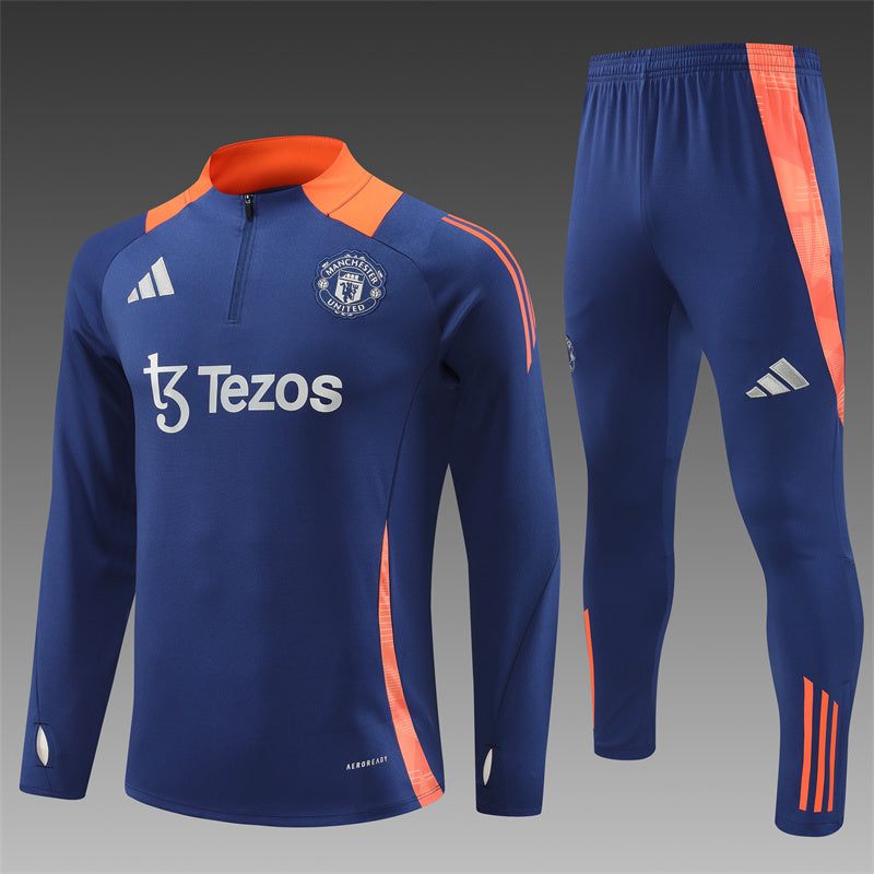 Survêtement Manchester United 2025 Bleu marine