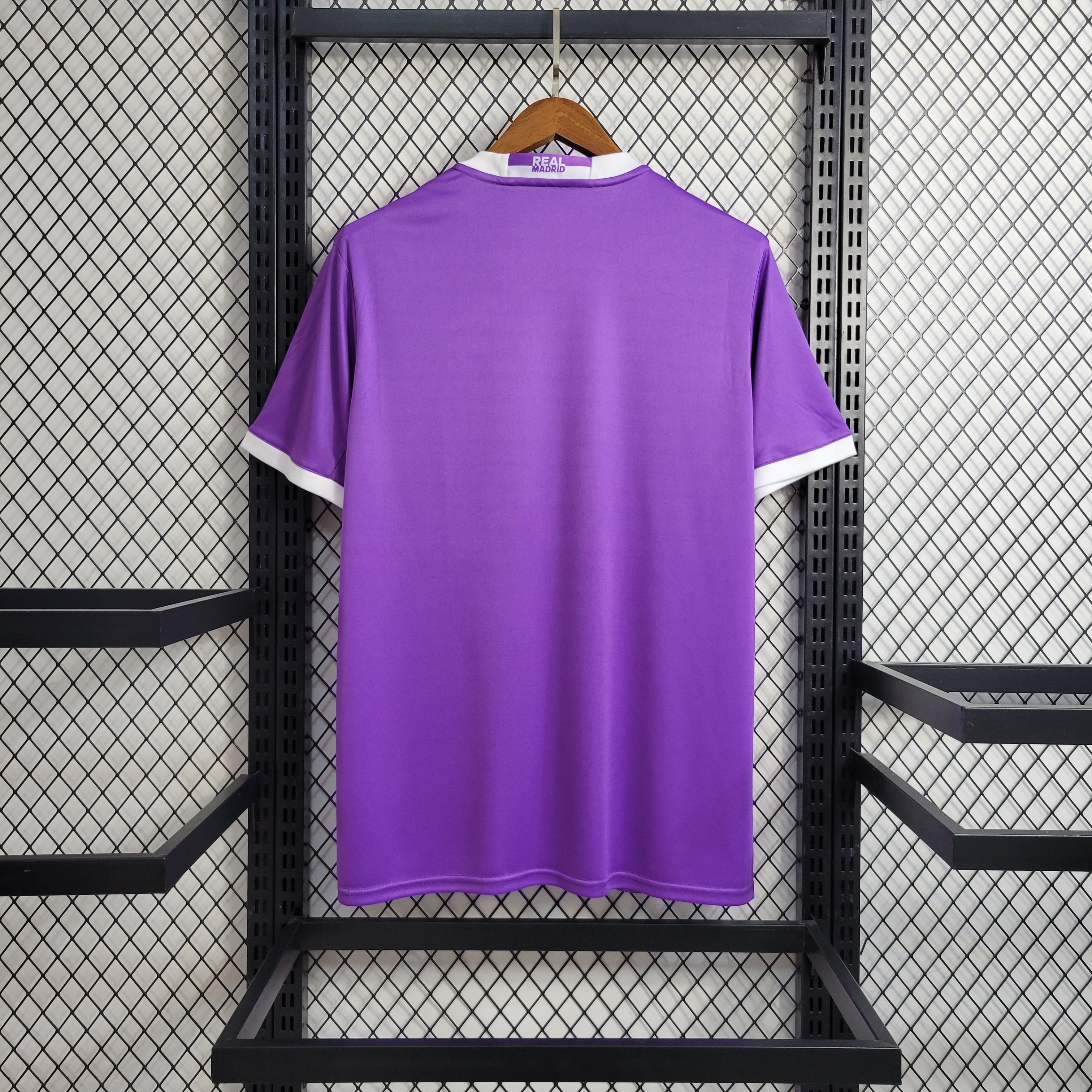 2016/2017 Real Madrid away purple retro jersey