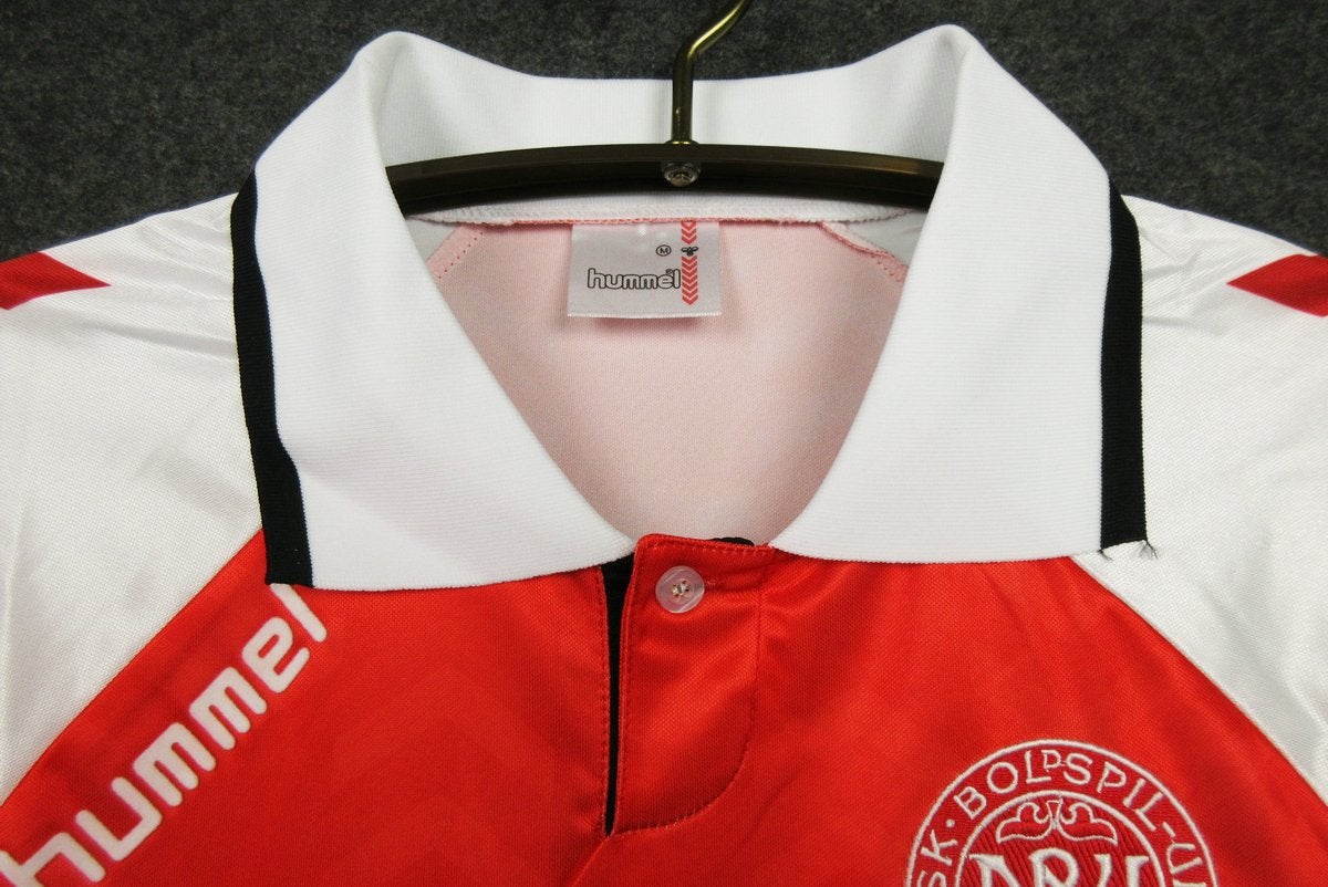 1992 Dänemark Retro-Heimtrikot