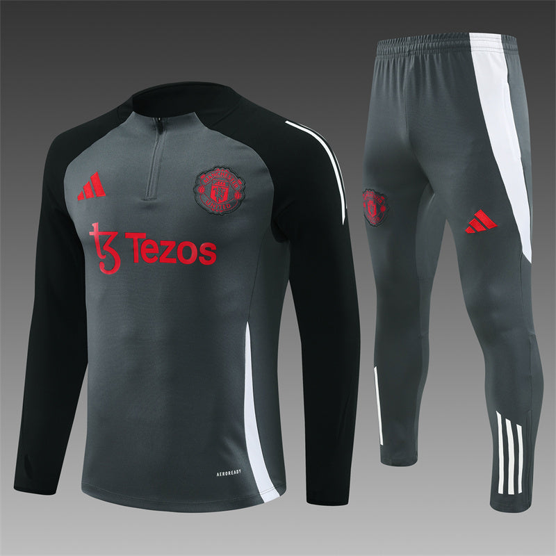 Survêtement gris Manchester United 2024/2025