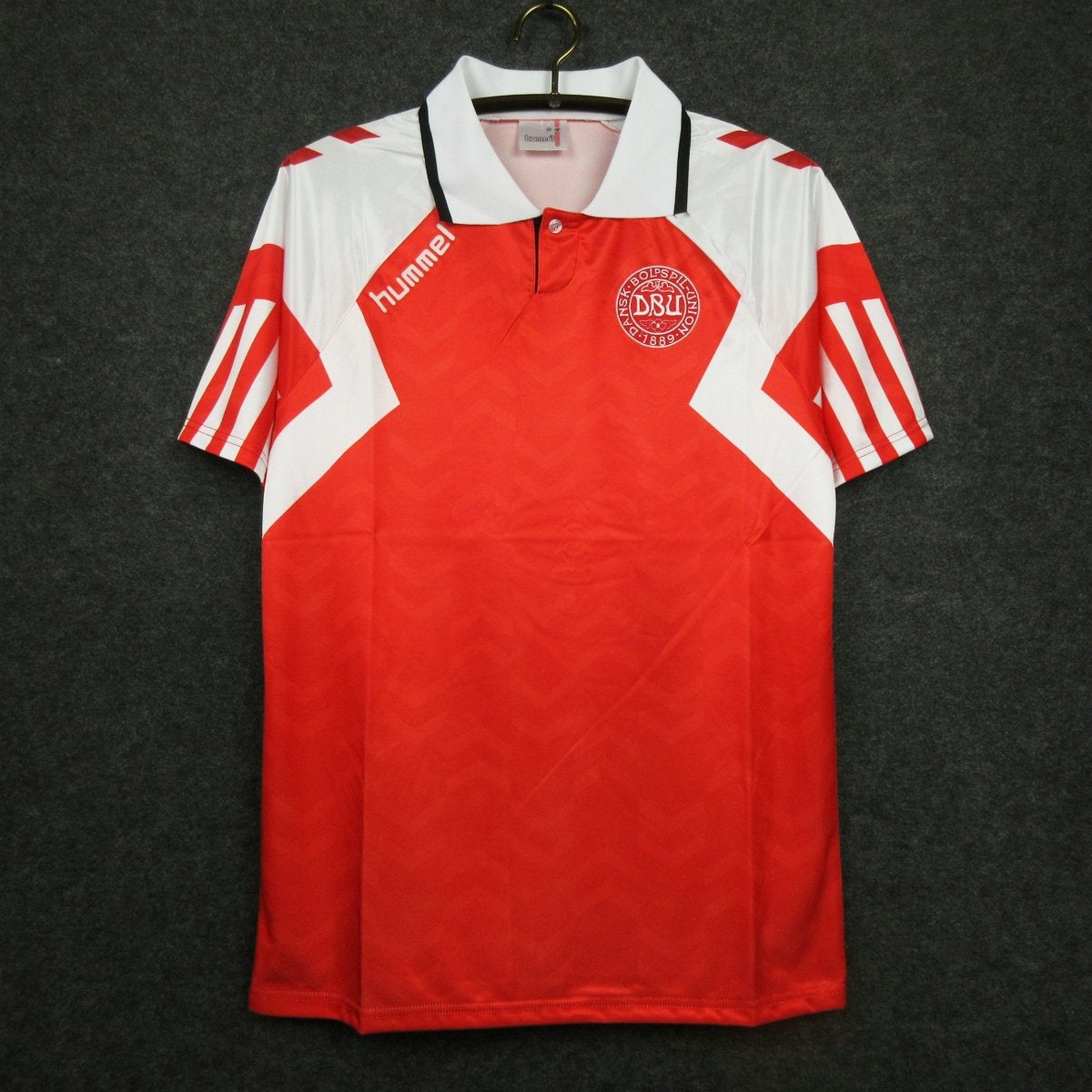 1992 Dänemark Retro-Heimtrikot