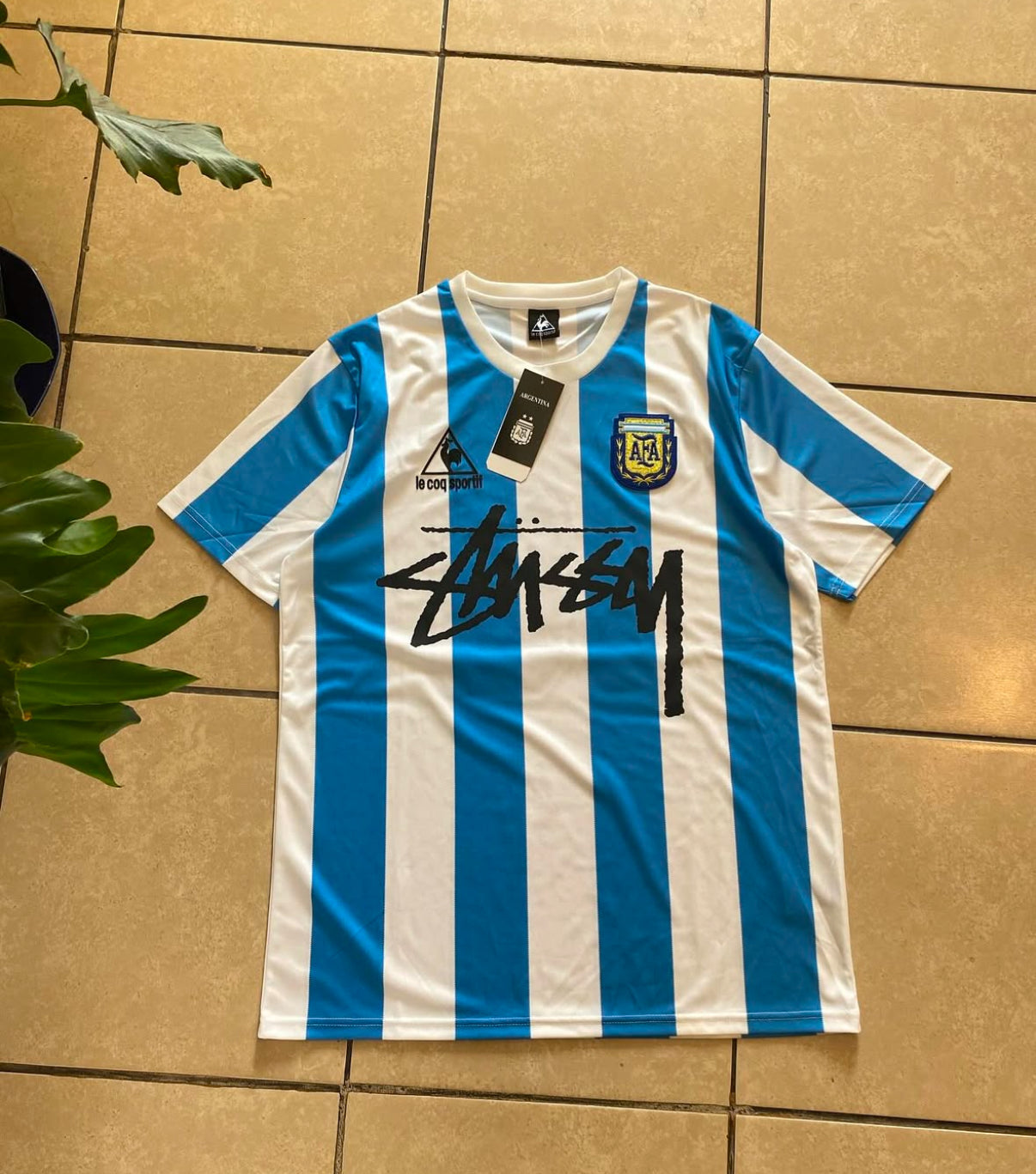 1986 Argentinien X Stussy Retro-Trikot