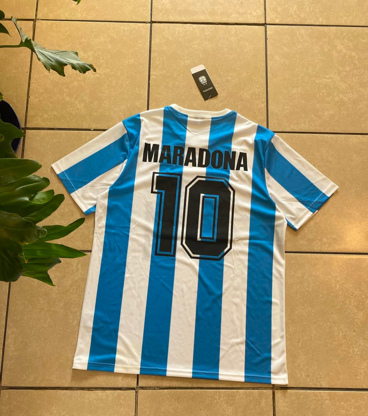 1986 Argentinien X Stussy Retro-Trikot