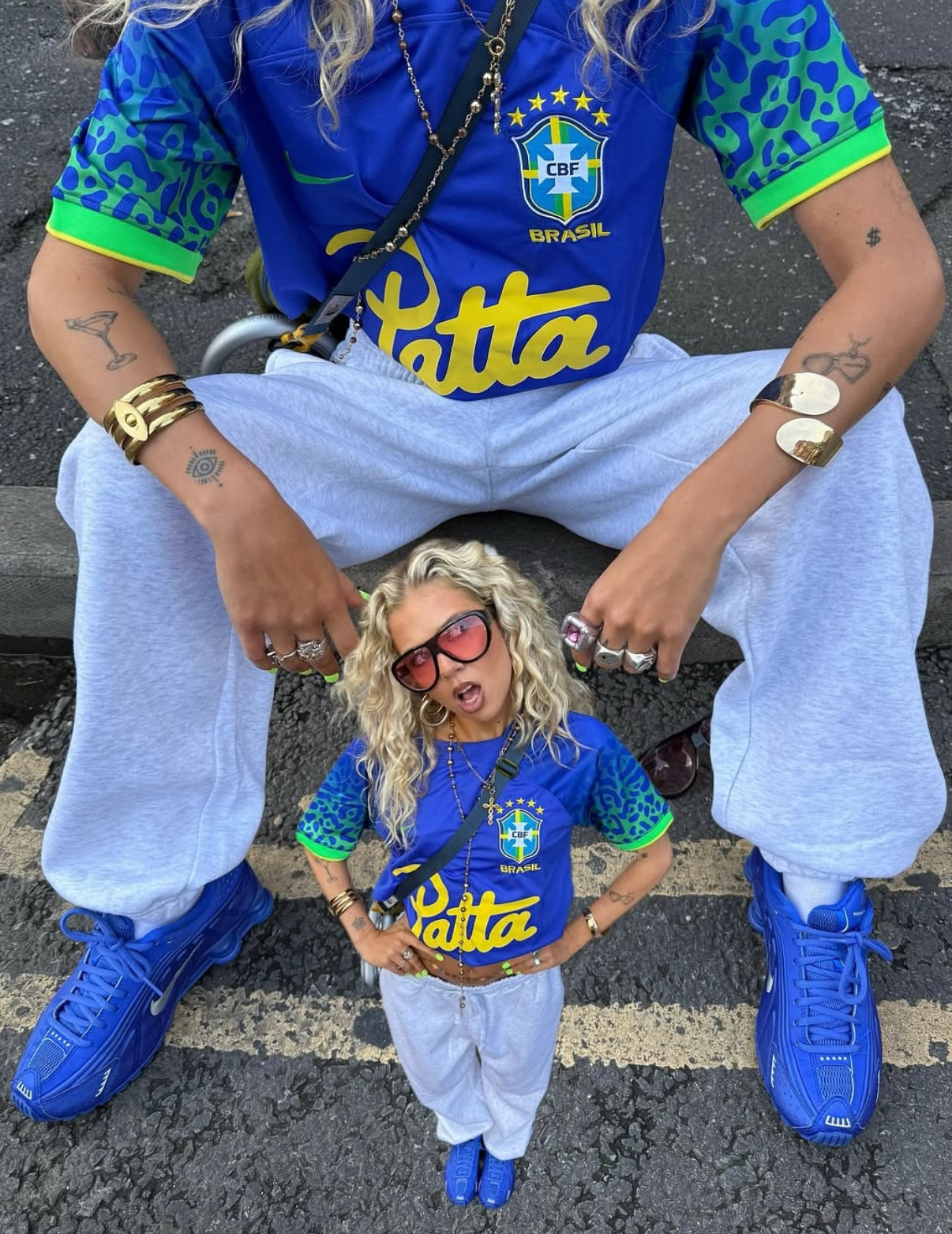Brazil x Patta Special Edition Blue jersey