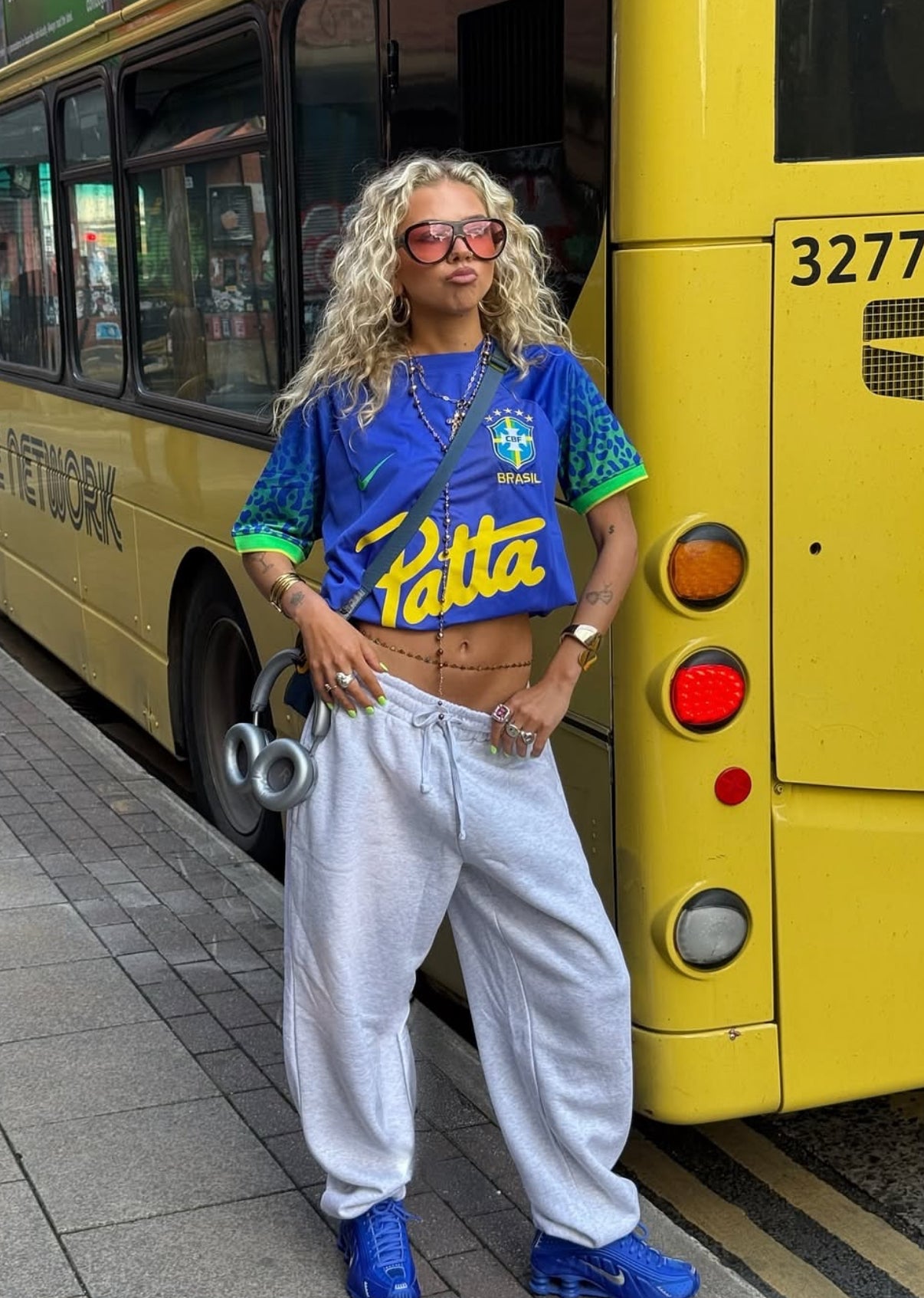Brazil x Patta Special Edition Blue jersey