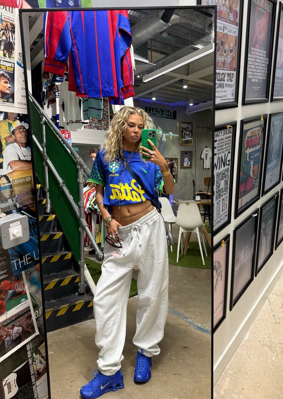 Brazil x Patta Special Edition Blue jersey