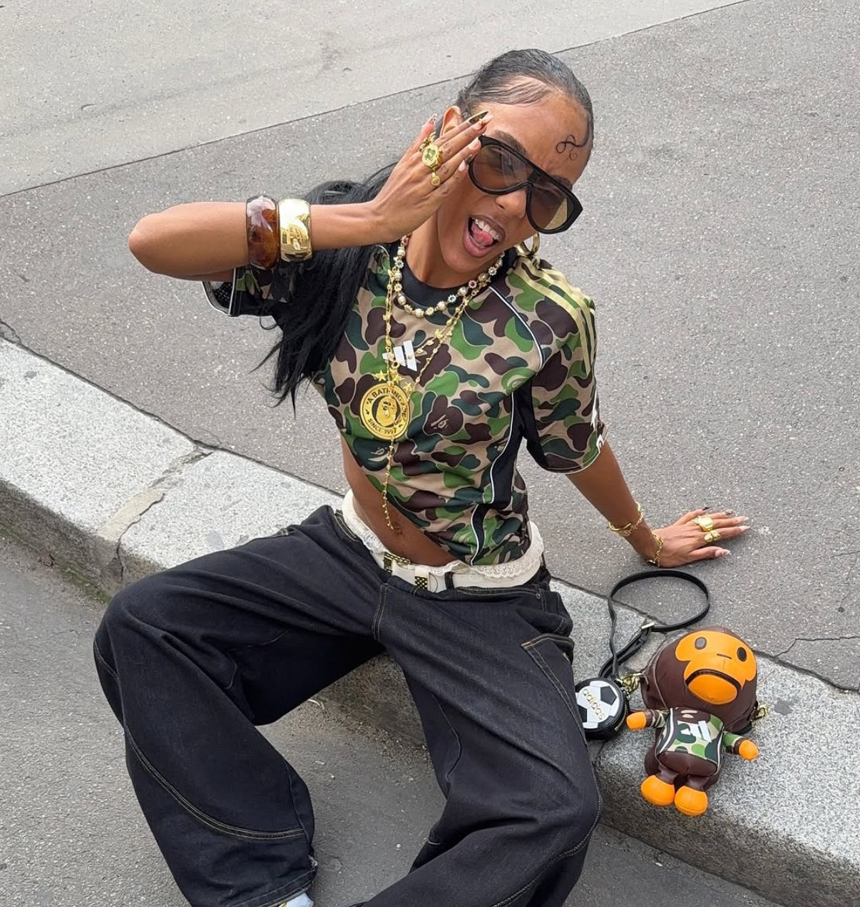 Adidas x BAPE Camo Jersey