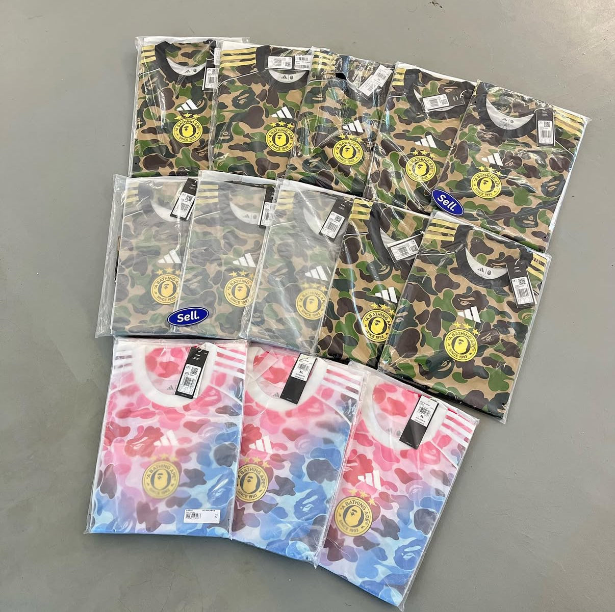 Adidas x BAPE Camo Jersey