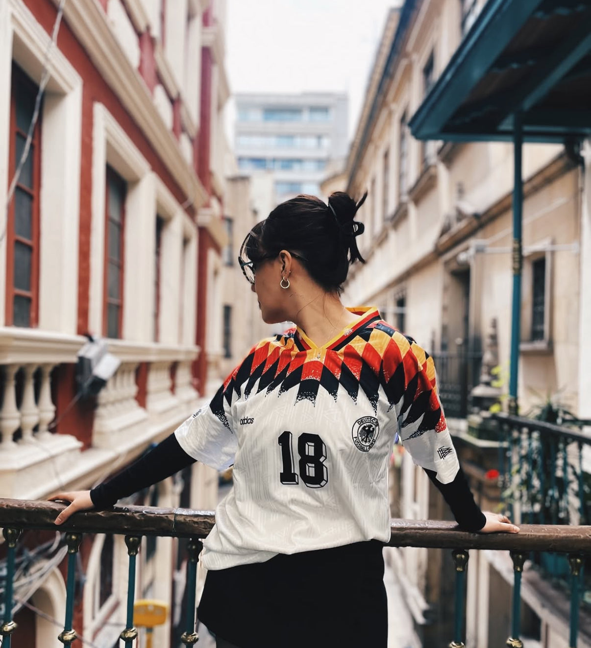 1994 Deutschland Retro-Heimtrikot
