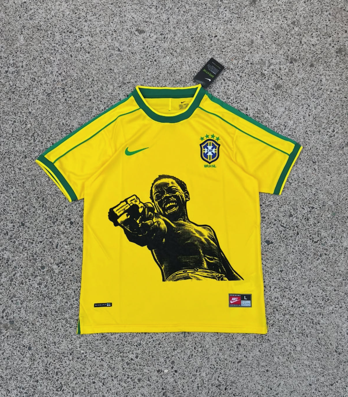 Brasilien 1998 Retro X City of God Konzepttrikot