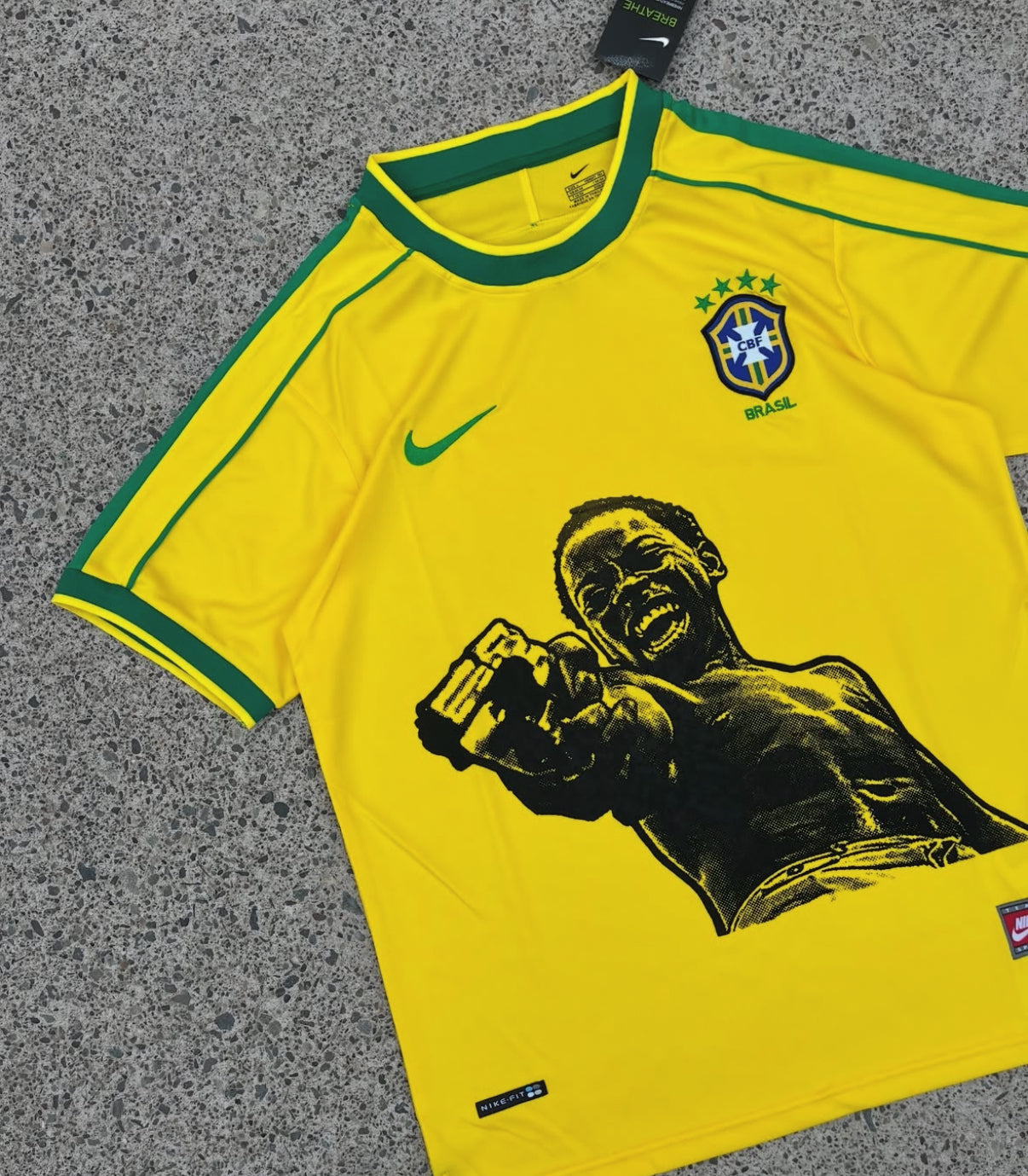 Brasilien 1998 Retro X City of God Konzepttrikot