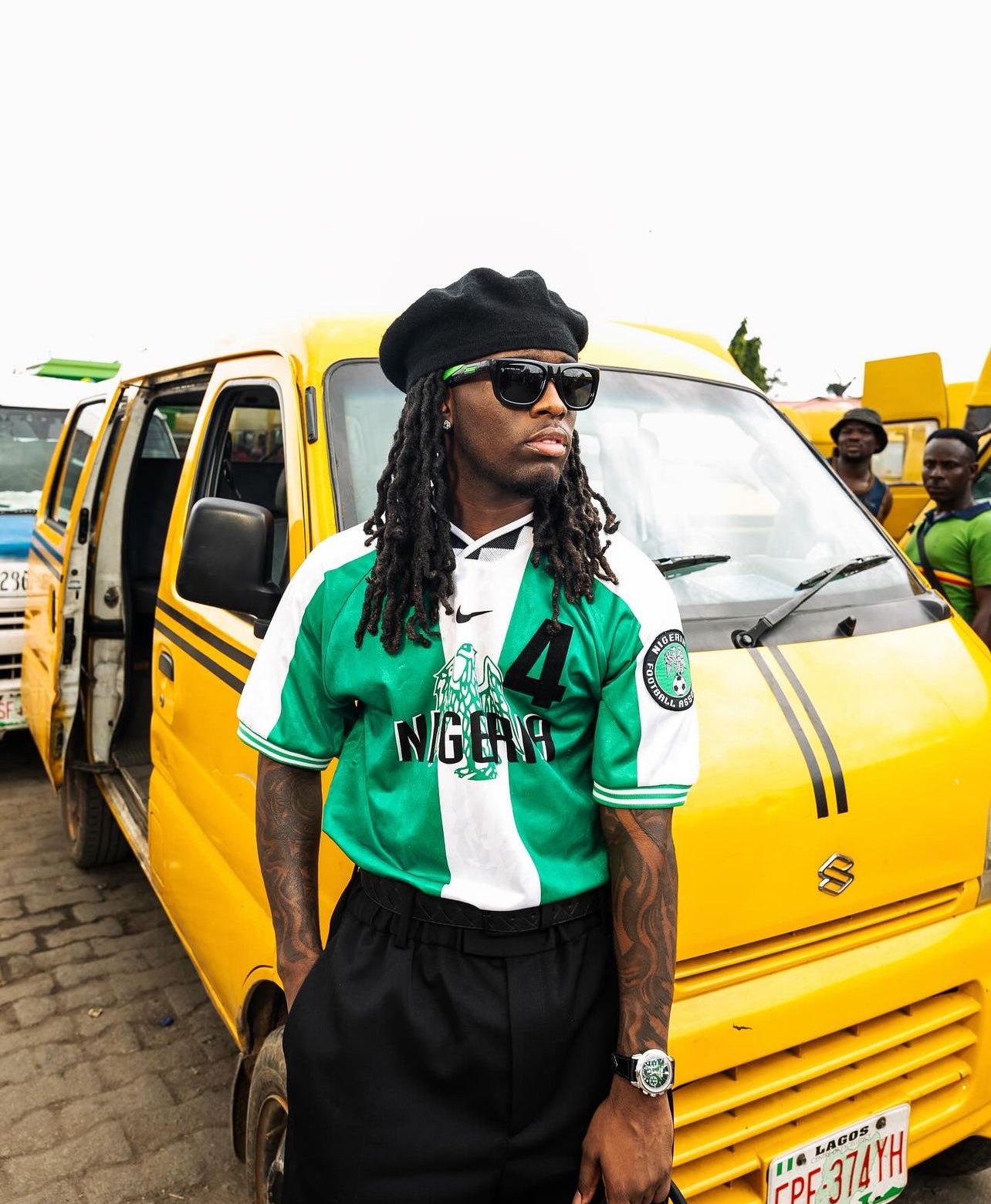 Retro-Heimtrikot von Nigeria aus dem Jahr 1996