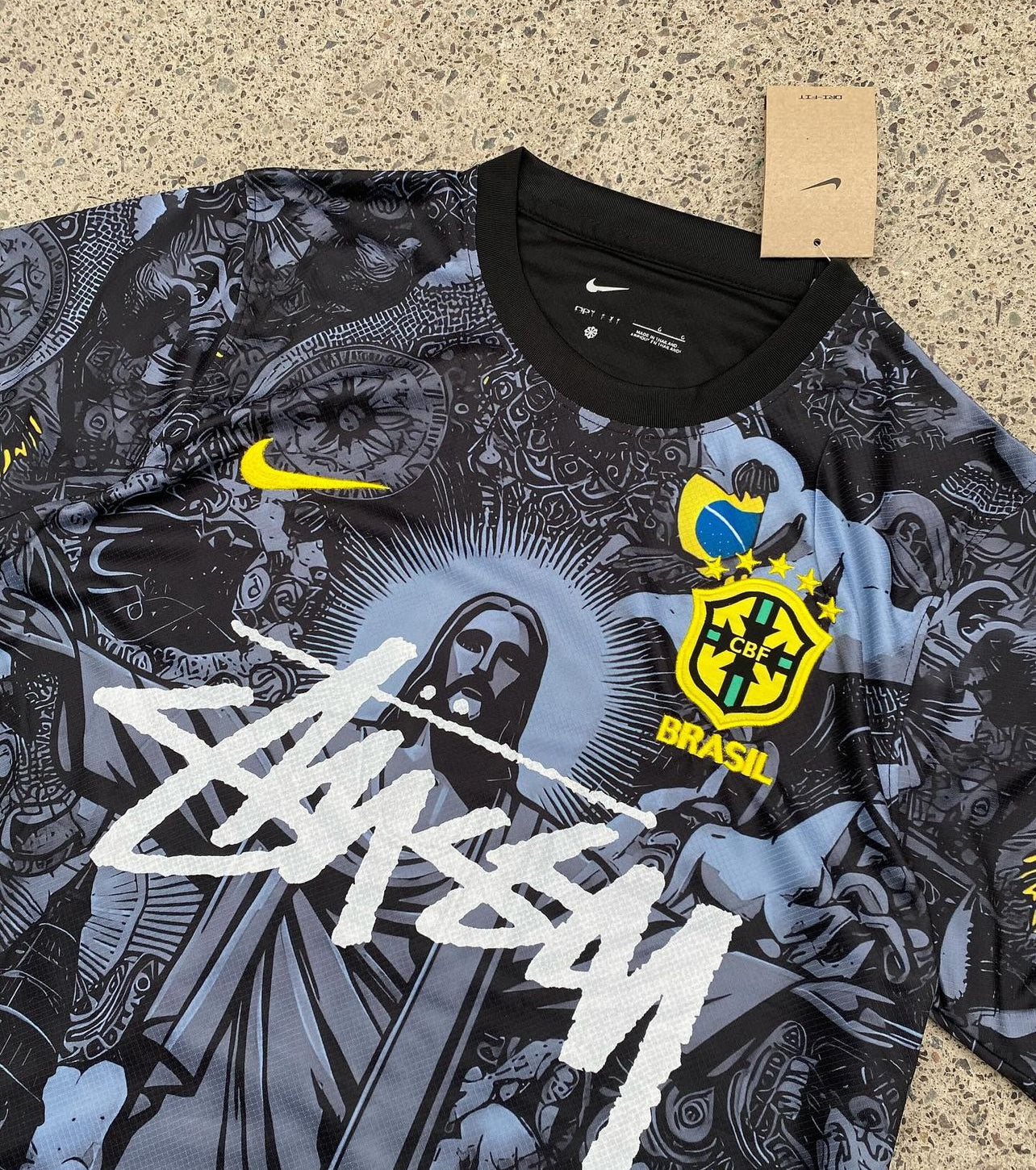 BRÉSIL X JÉSUS CHRIST X STUSSY ÉDITION SPÉCIALE (NOIR)