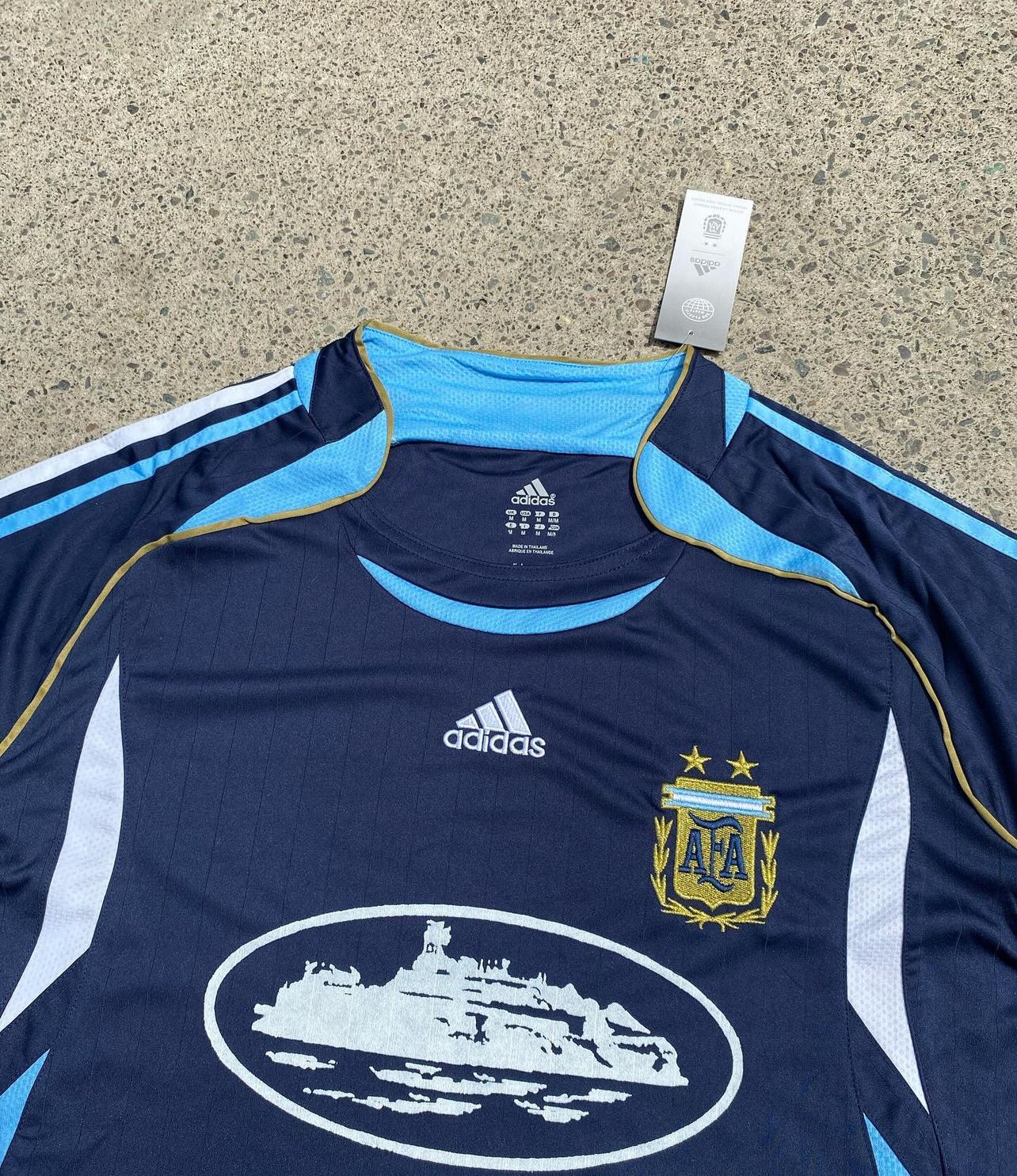Maillot édition spéciale Argentine X Corteiz 2006