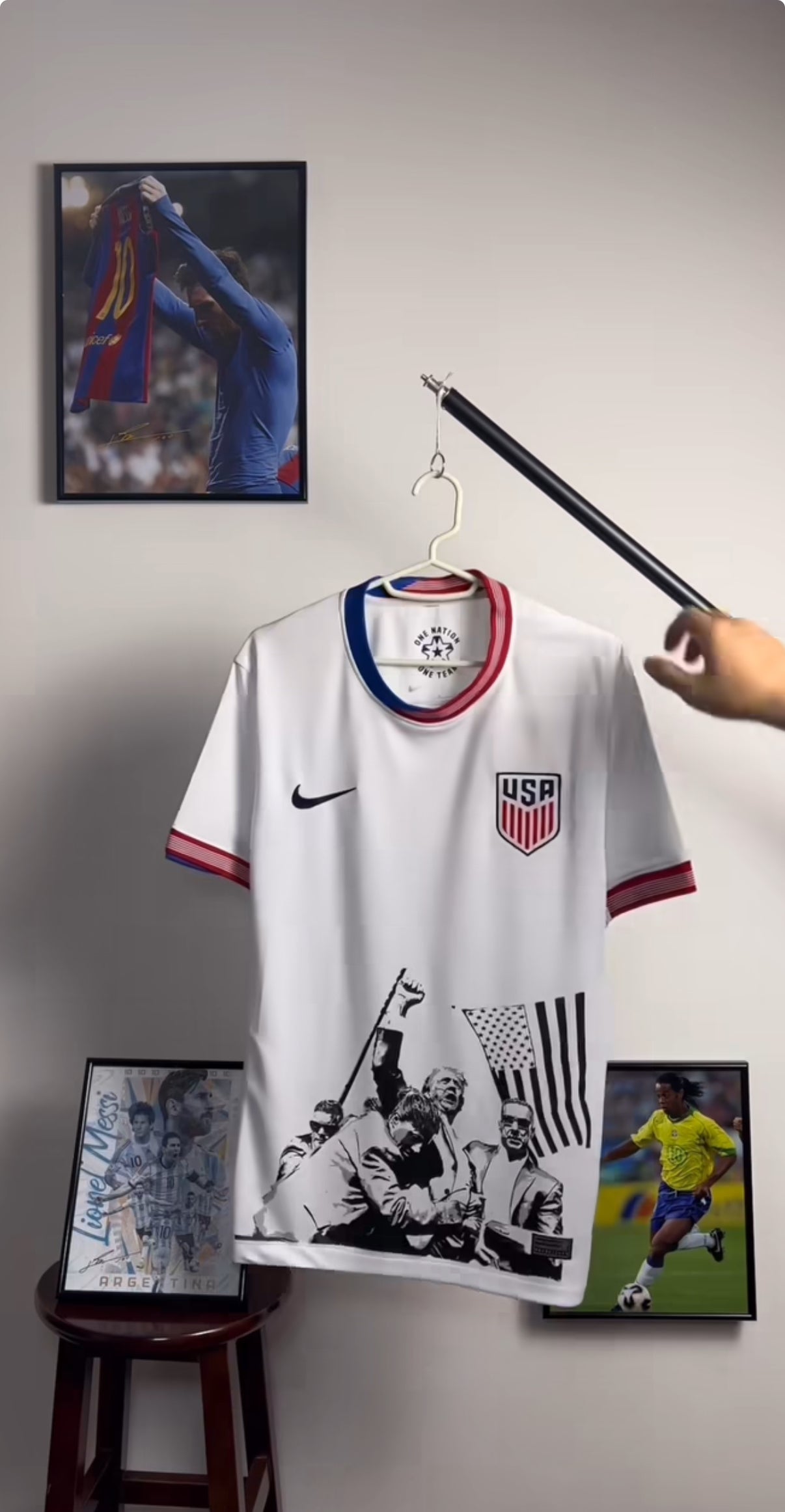 USA Donald Trump Sonderedition Fußballtrikot