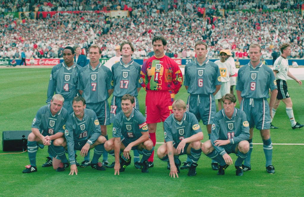 England 1996 Retro Away Jersey