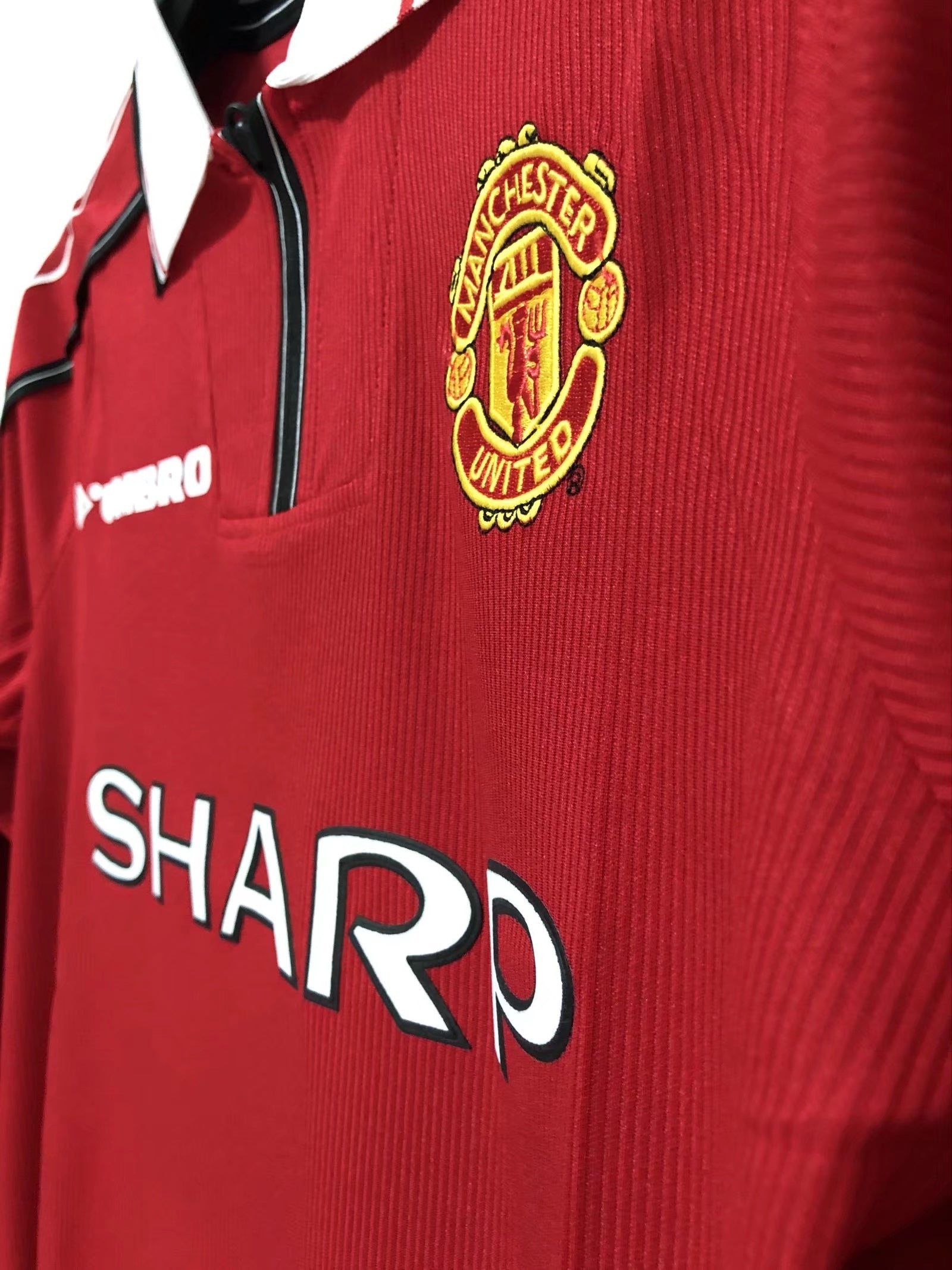 Maillot domicile manches longues Manchester United - 1998-1999
