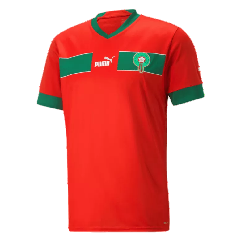 Maillot domicile du Maroc 2022 par Puma
