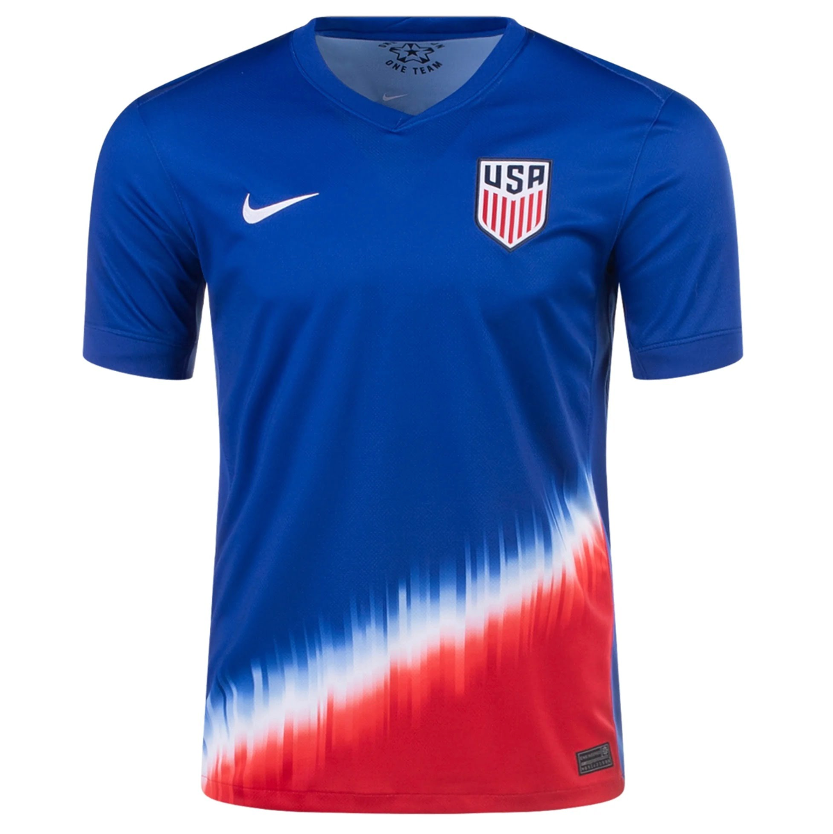 USA Blaues Fußballtrikot 2025