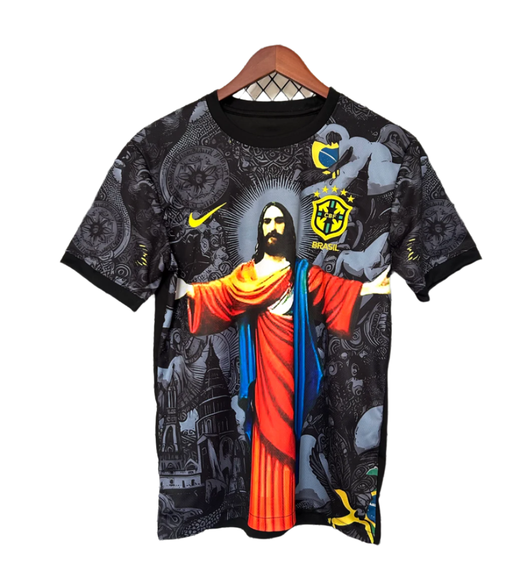 Maillot Brésil Jésus-Christ Rédempteur 25/26 Édition Spéciale