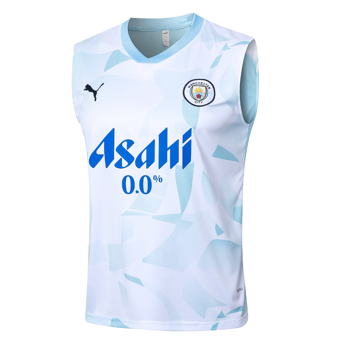 Ensemble d'entraînement sans manches de Manchester City