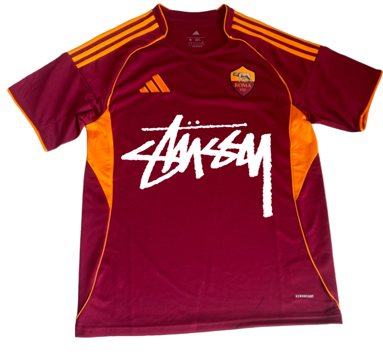 AS Roma x Stussy Special Edition 2026 Jersey