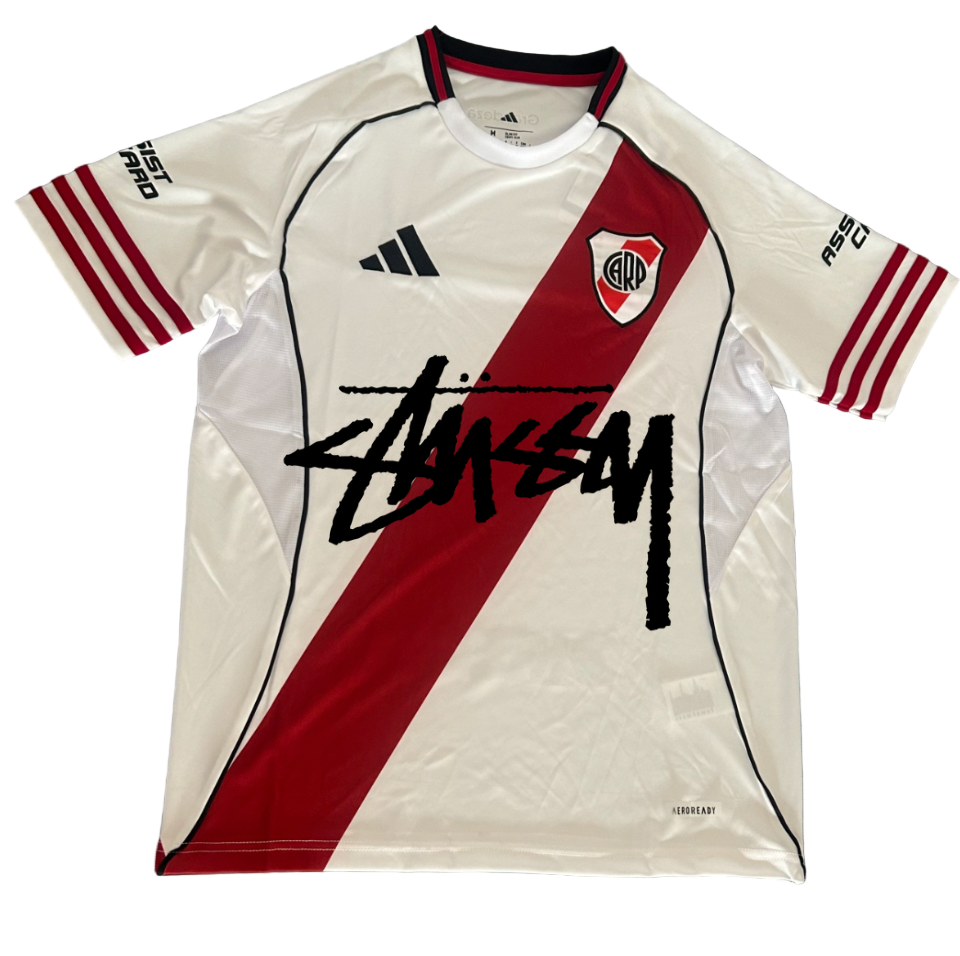 River Plate X Stussy Special Edition jersey