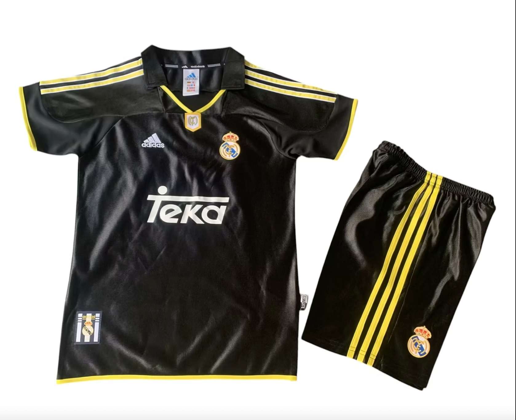 Real Madrid Away retro  Kids Kit 1999/2000