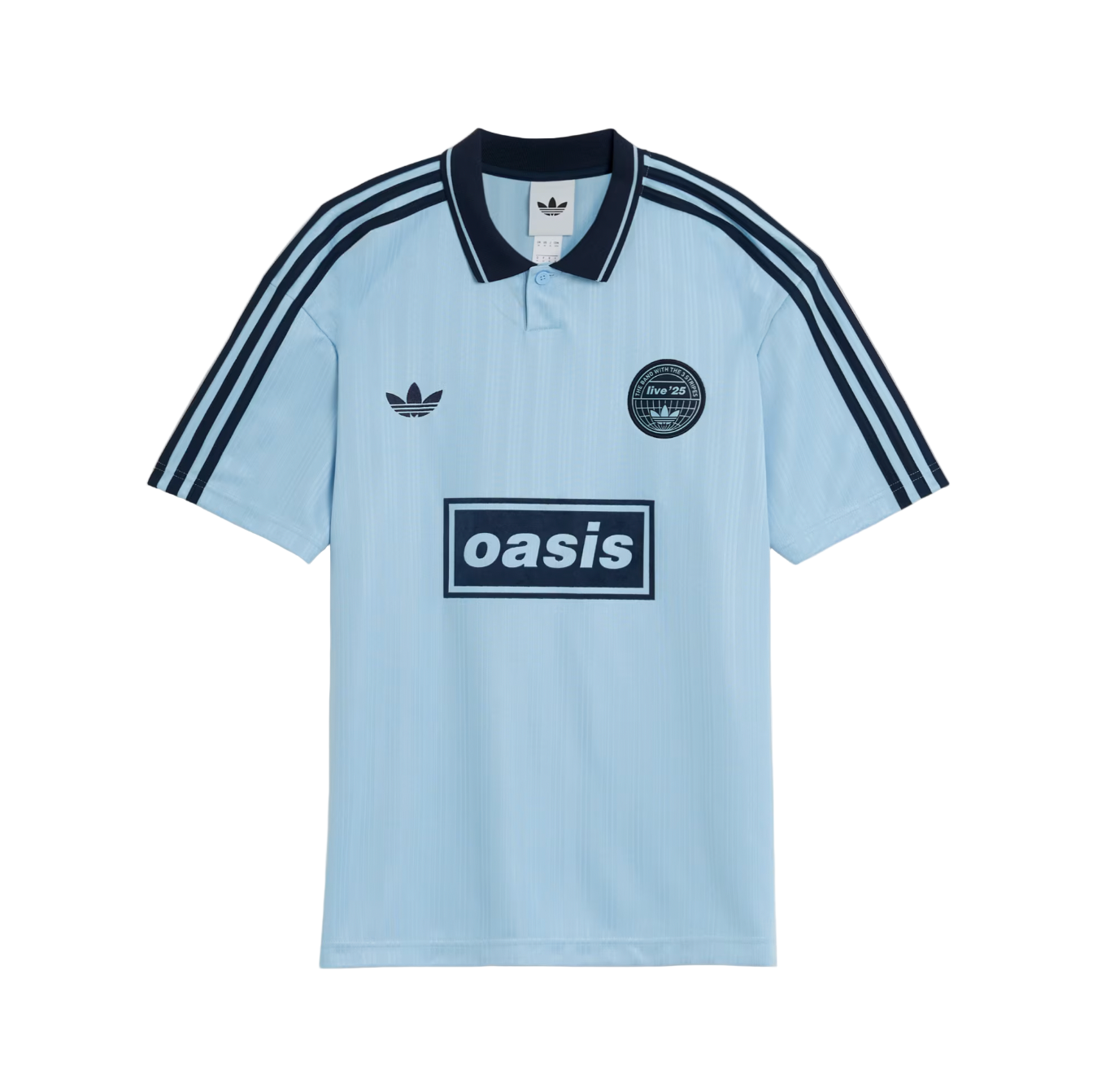Oasis x Adidas Jersey Light Blue