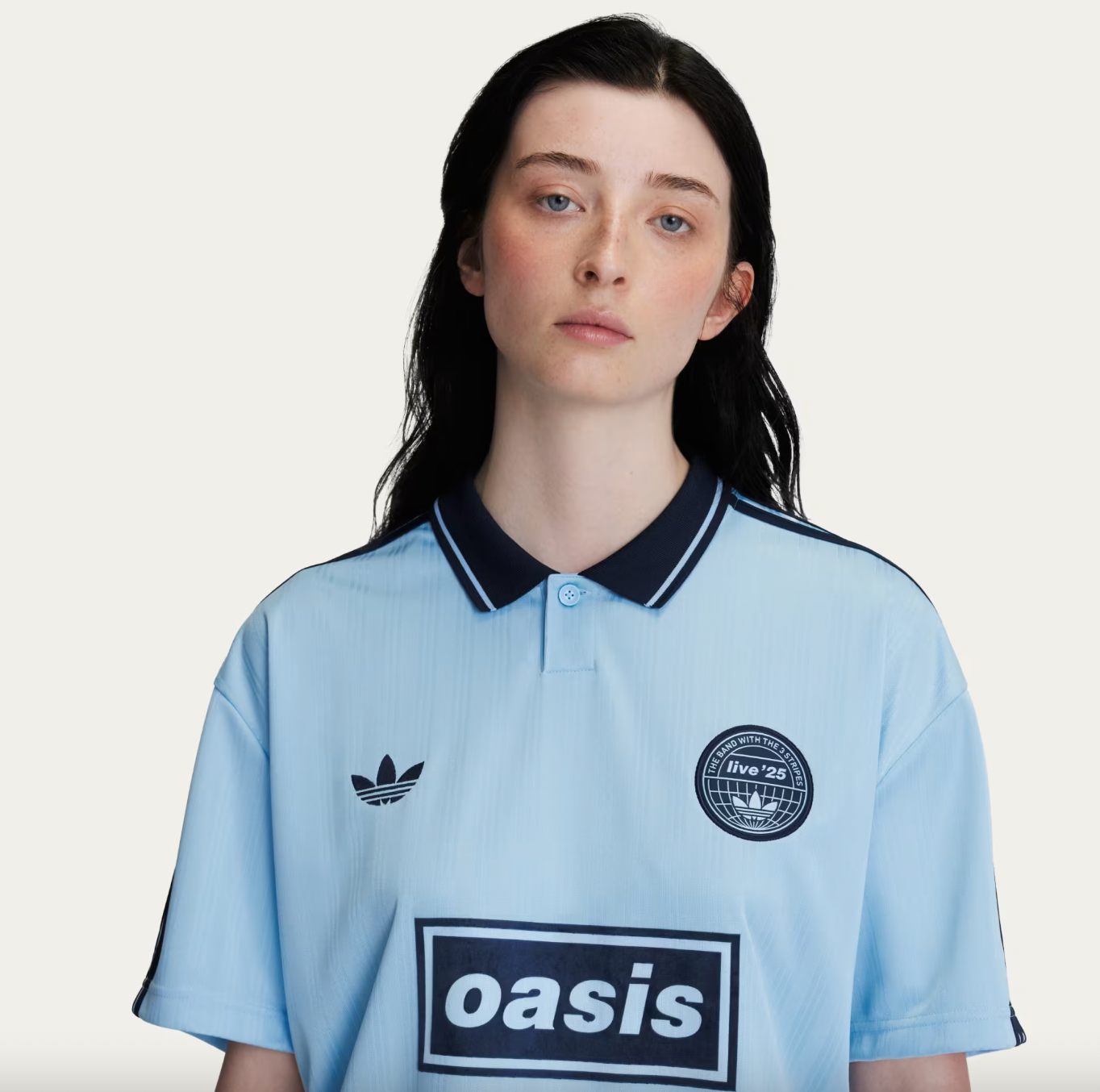 Oasis x Adidas Jersey Light Blue