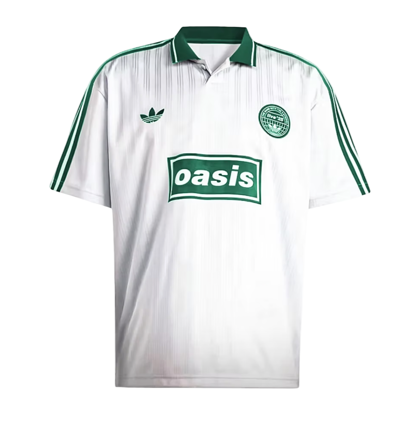 Oasis x Adidas Jersey Green and White