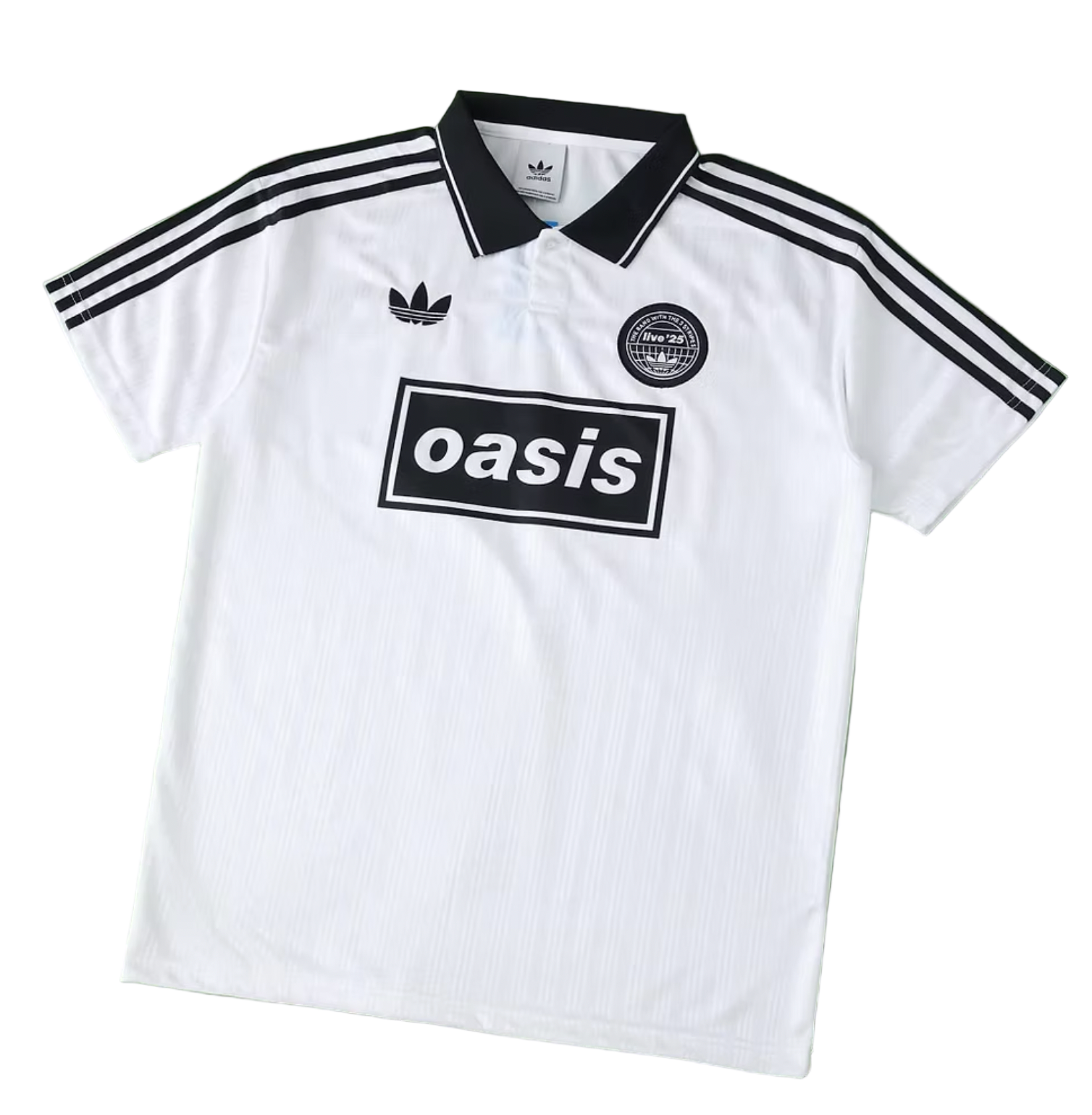 Oasis x Adidas Jersey White and black
