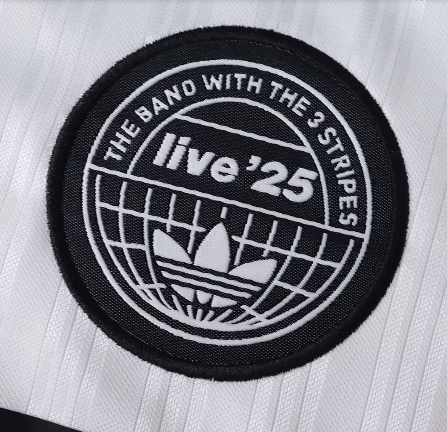 Oasis x Adidas Jersey White and black