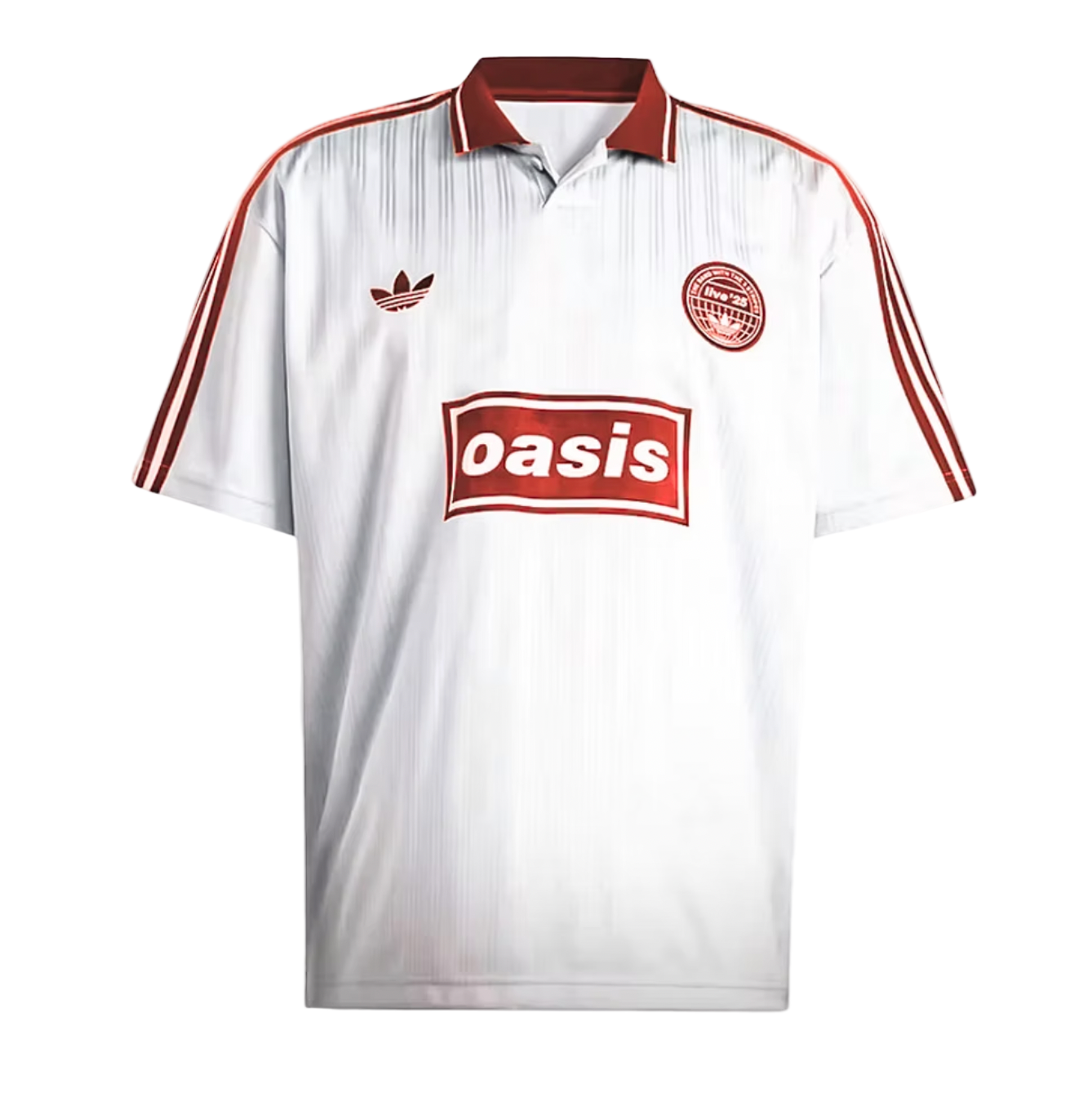 Oasis x Adidas Jersey White and red