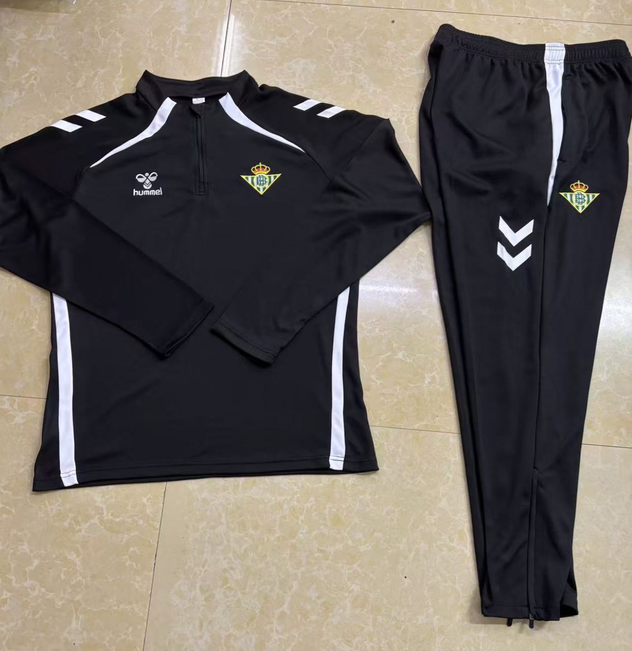 Real Betis 2025/2026 Black Tracksuit