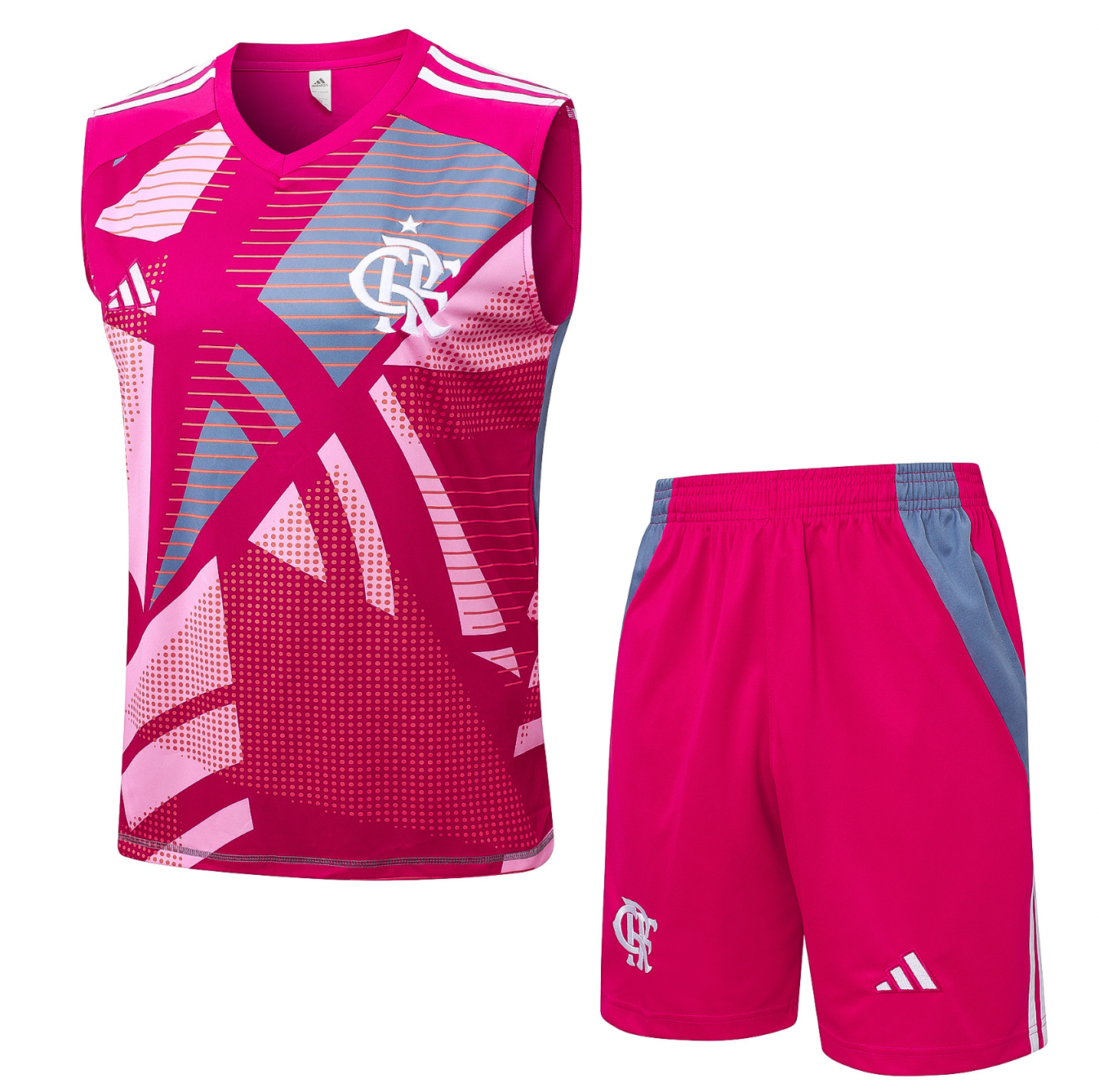 Flamengo 2025/2026 Pink Sleeveless Training Set