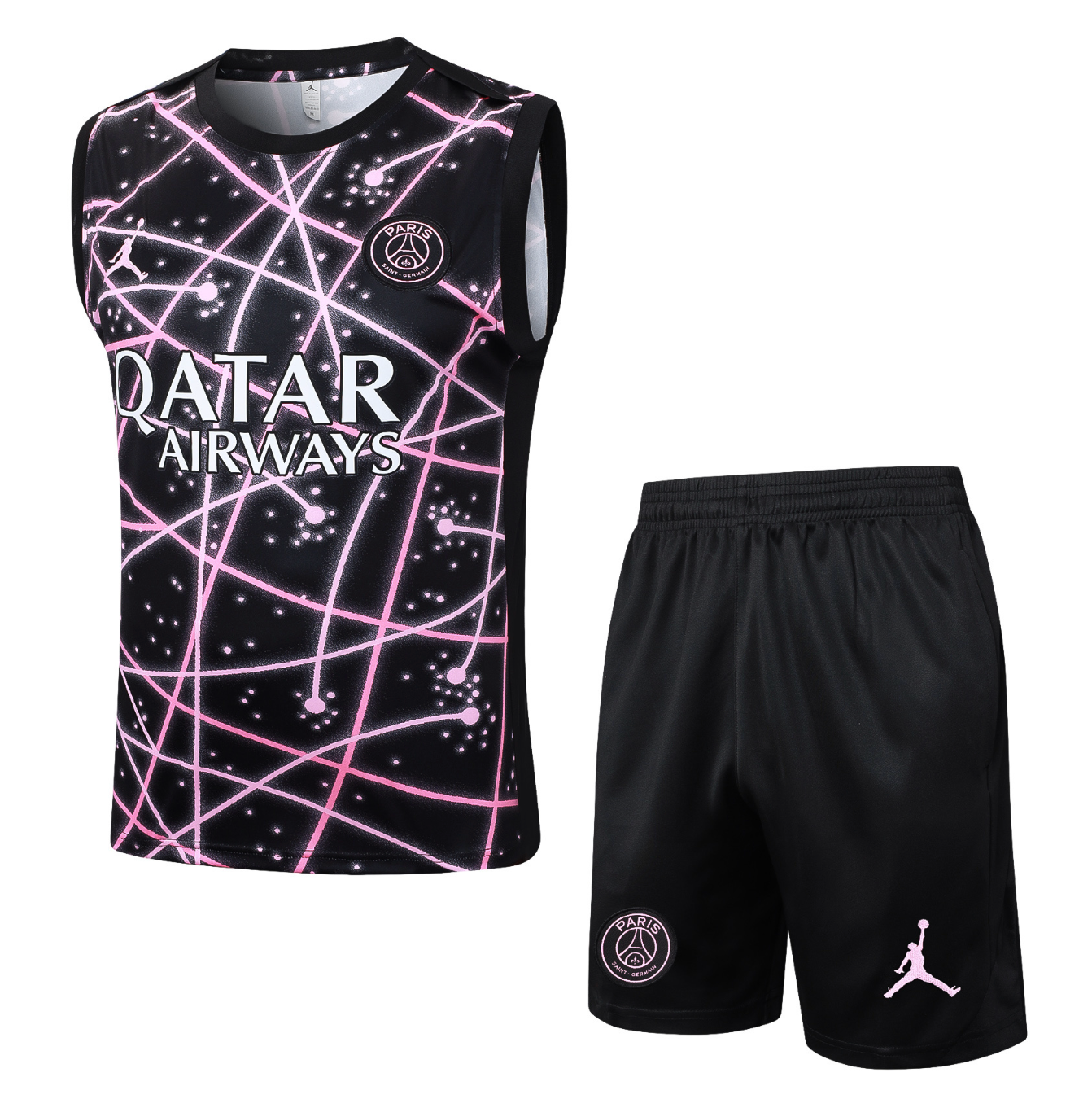 PSG 2025/2026 Sleeveless Summer Training Set