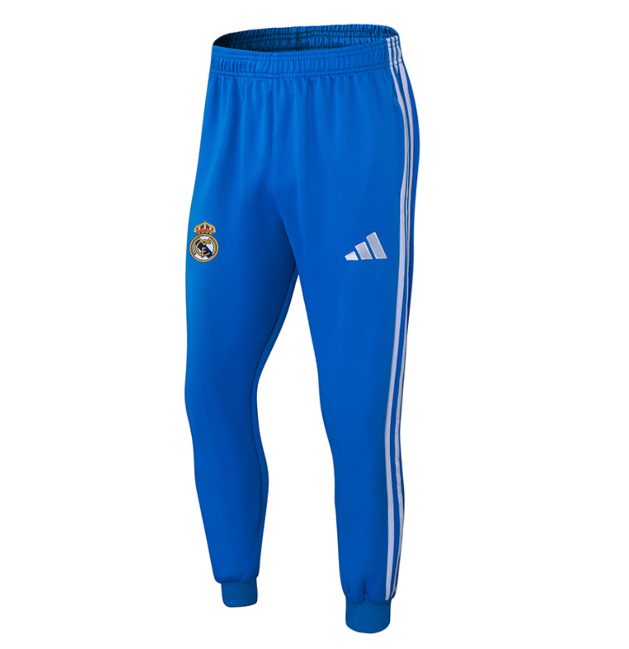 Real Madrid 2025/2026 White and Blue Tracksuit