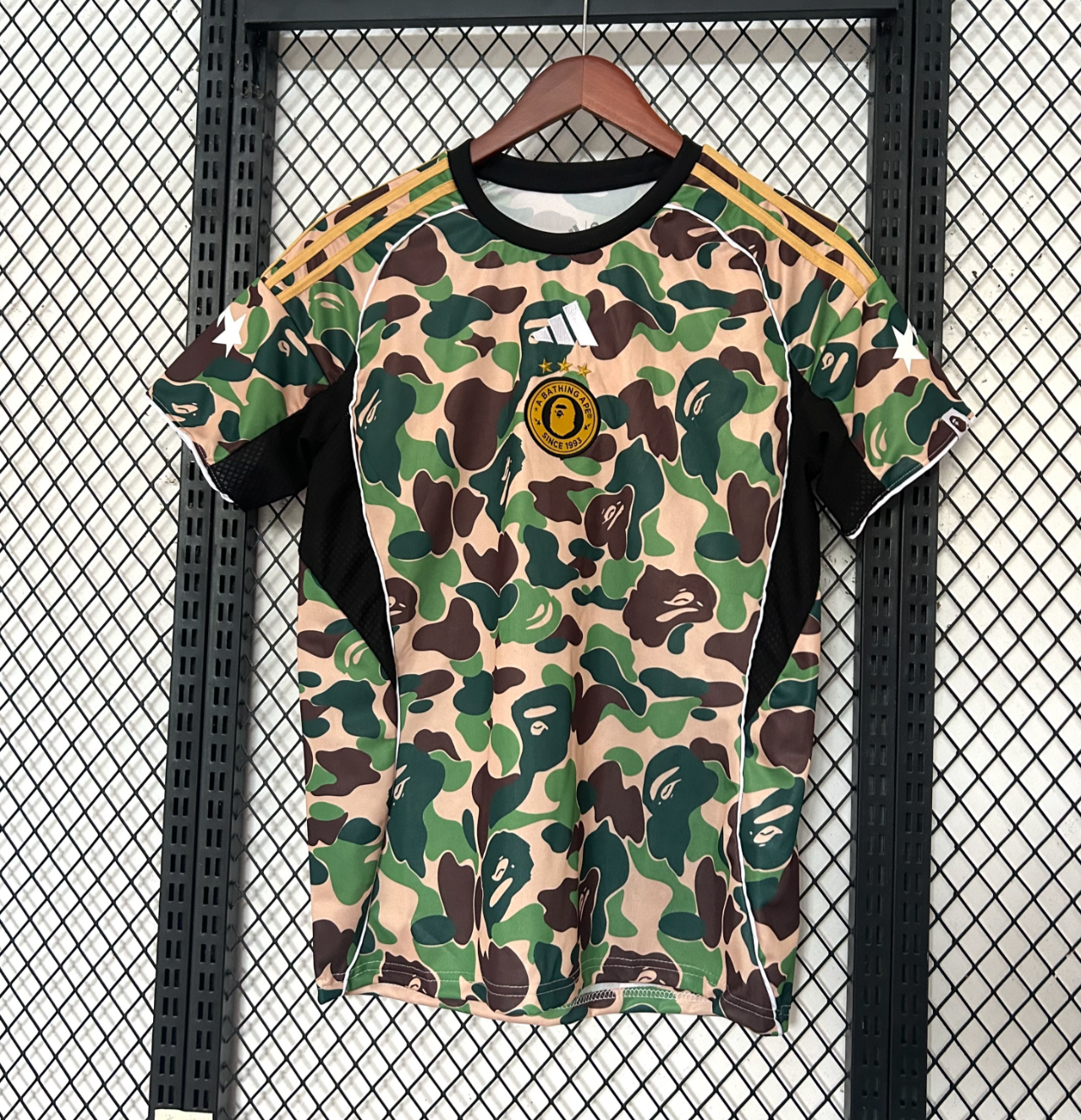 Adidas x BAPE Camo Jersey