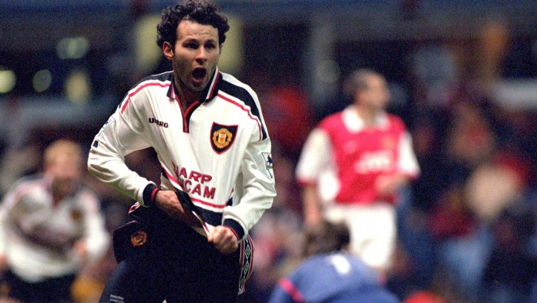 Maillot extérieur à manches longues Manchester United 1997-1998