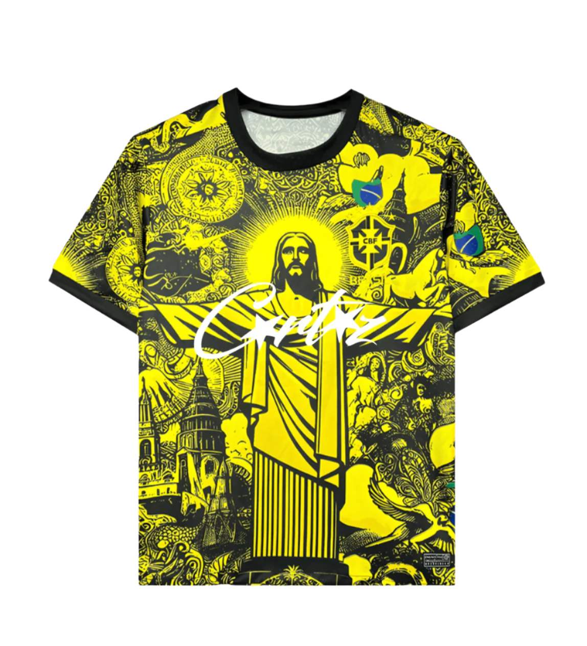 Maillot jaune édition spéciale Brésil Jesus x Corteiz