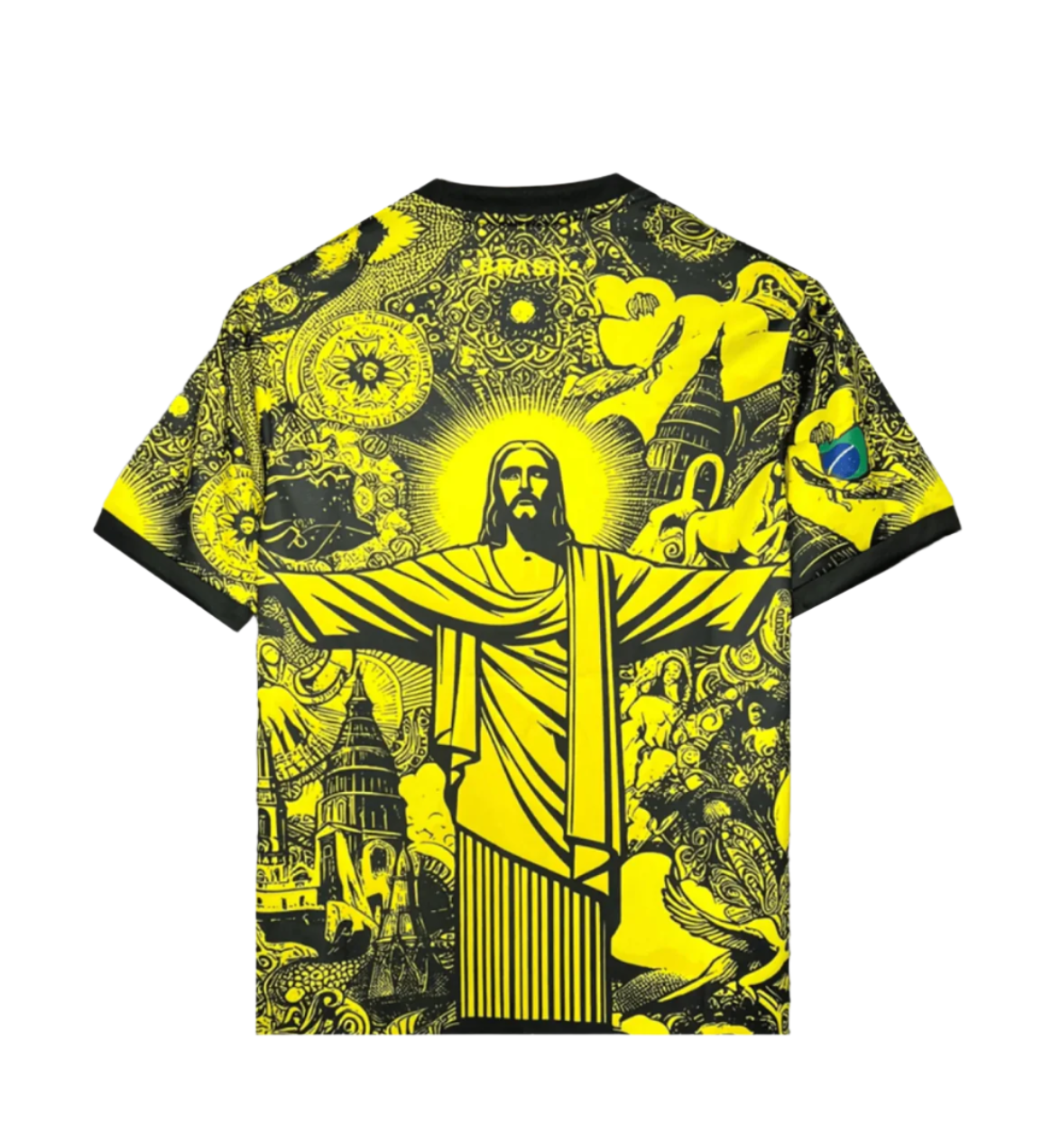 Maillot jaune édition spéciale Brésil Jesus x Corteiz