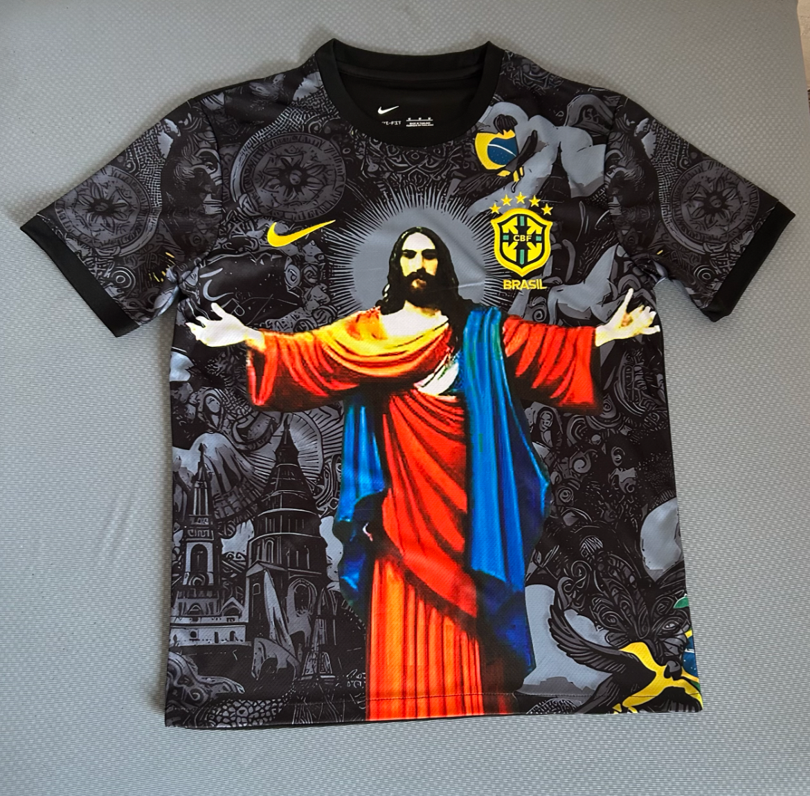 Maillot Brésil Jésus-Christ Rédempteur 25/26 Édition Spéciale