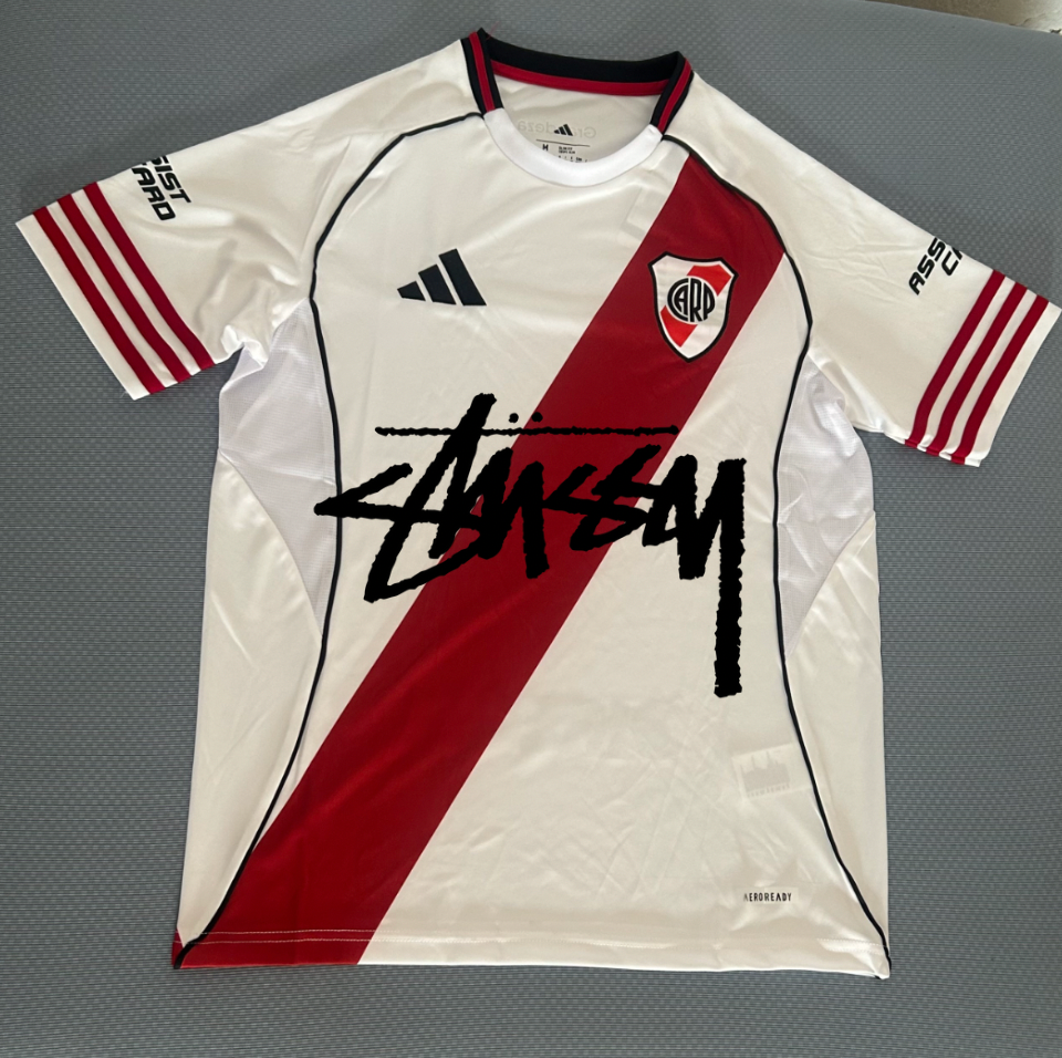 River Plate X Stussy Special Edition jersey