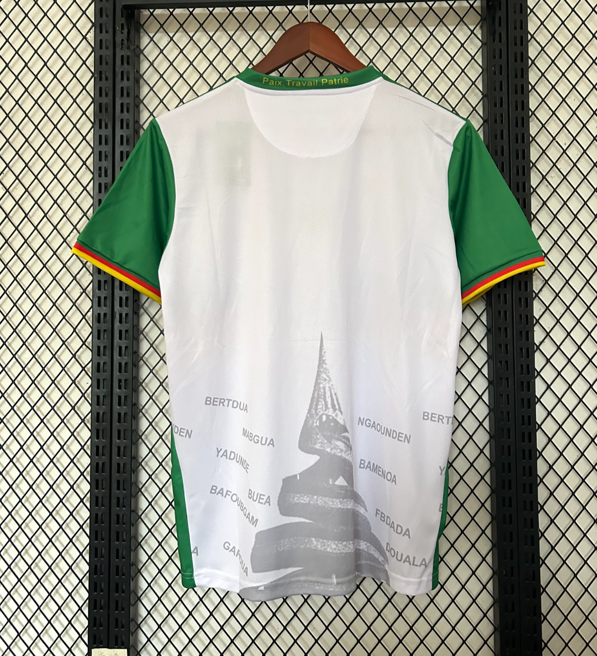 Cameroon 2025/2026 away white jersey