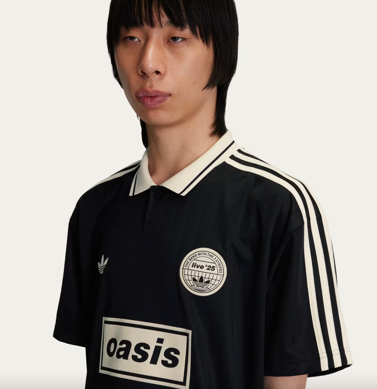 Oasis x Adidas Jersey Black