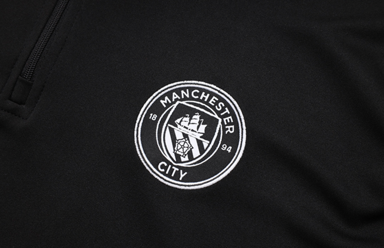 Manchester City 2025/2026 All Black Tracksuit