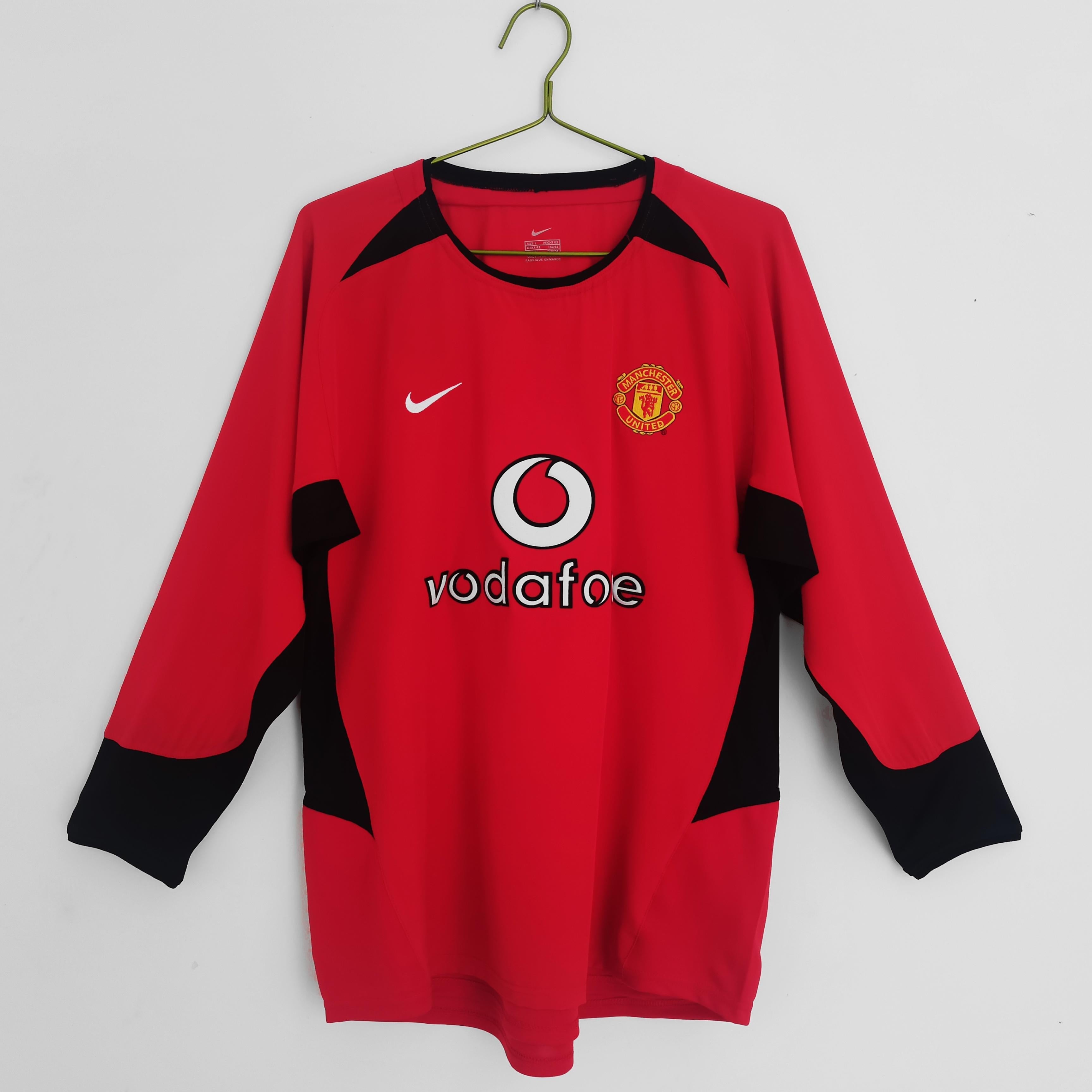 Maillot domicile à manches longues Manchester United 2003-2004