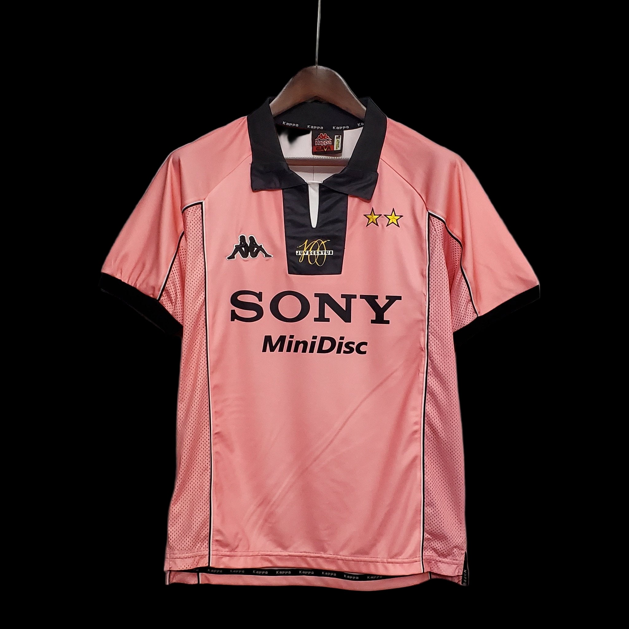 Juventus Retro Away Pink Jersey 1997-1998