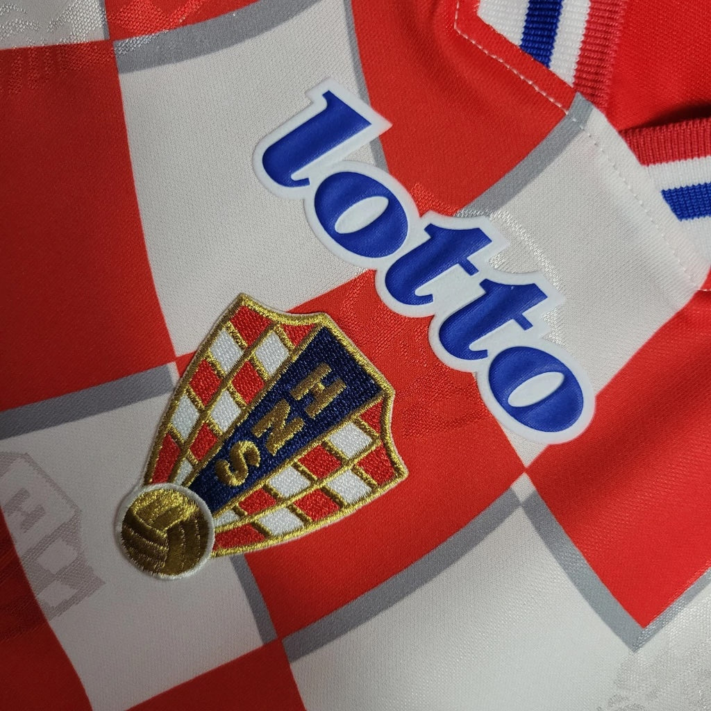 Maillot rétro domicile Croatie - 1998